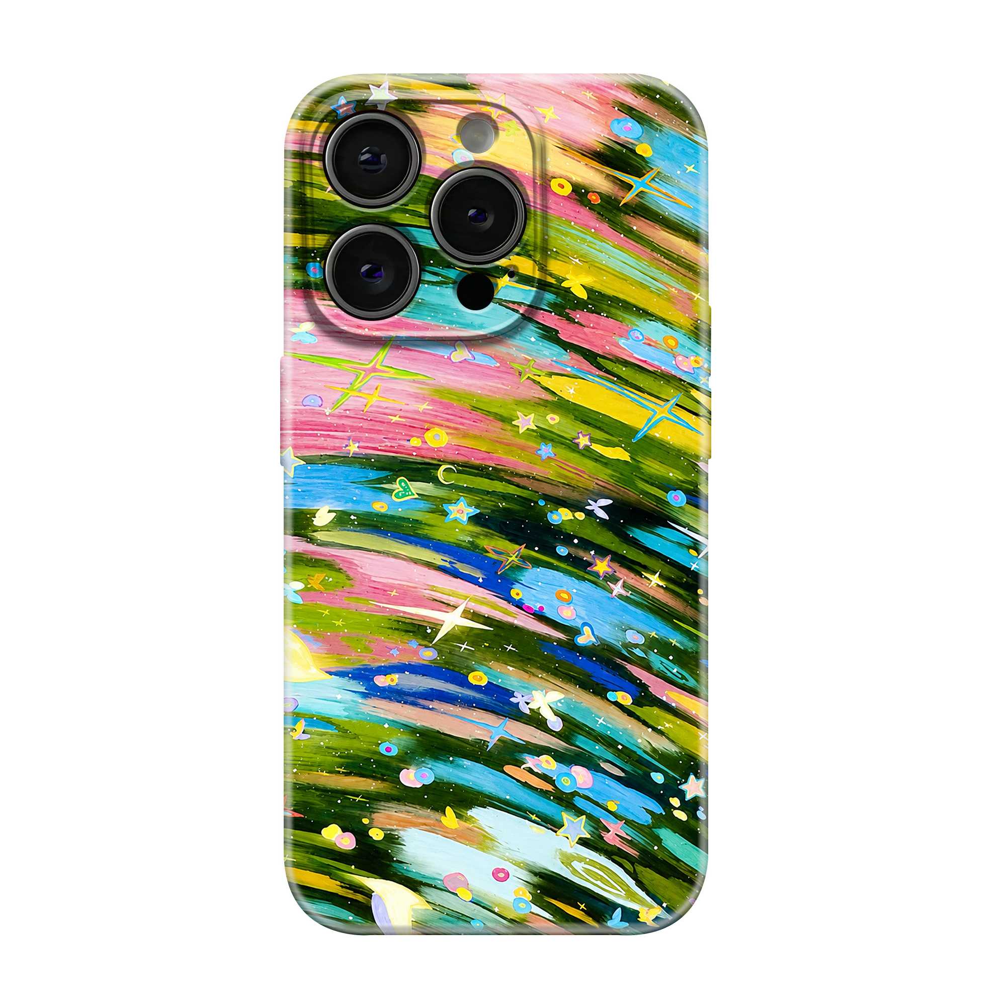 Cosmic Paint Glossy Hard Case