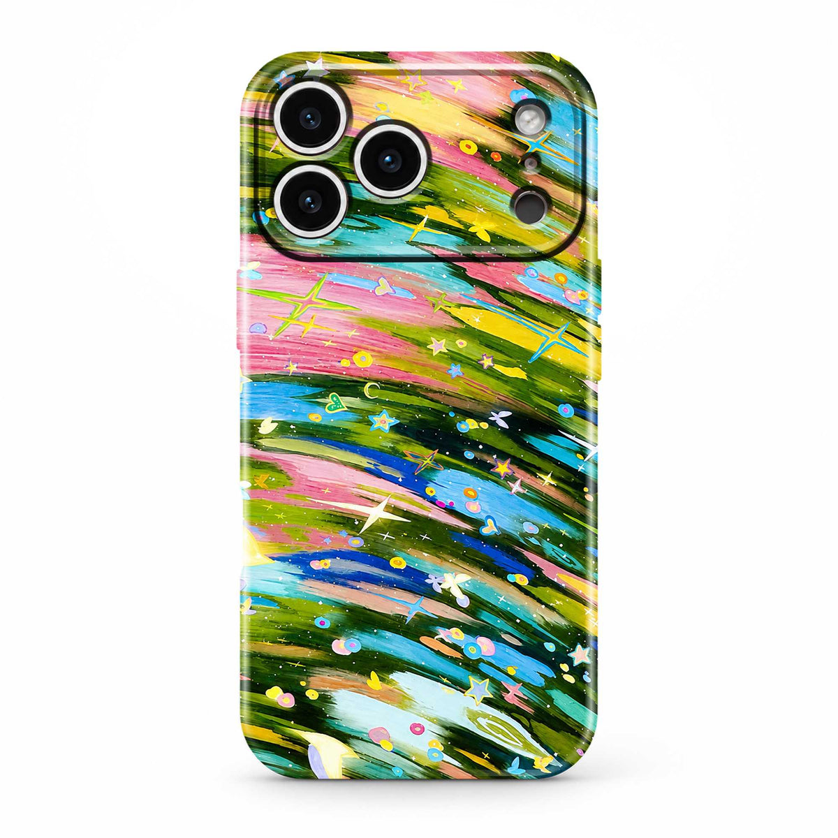Cosmic Paint Glossy Hard Case