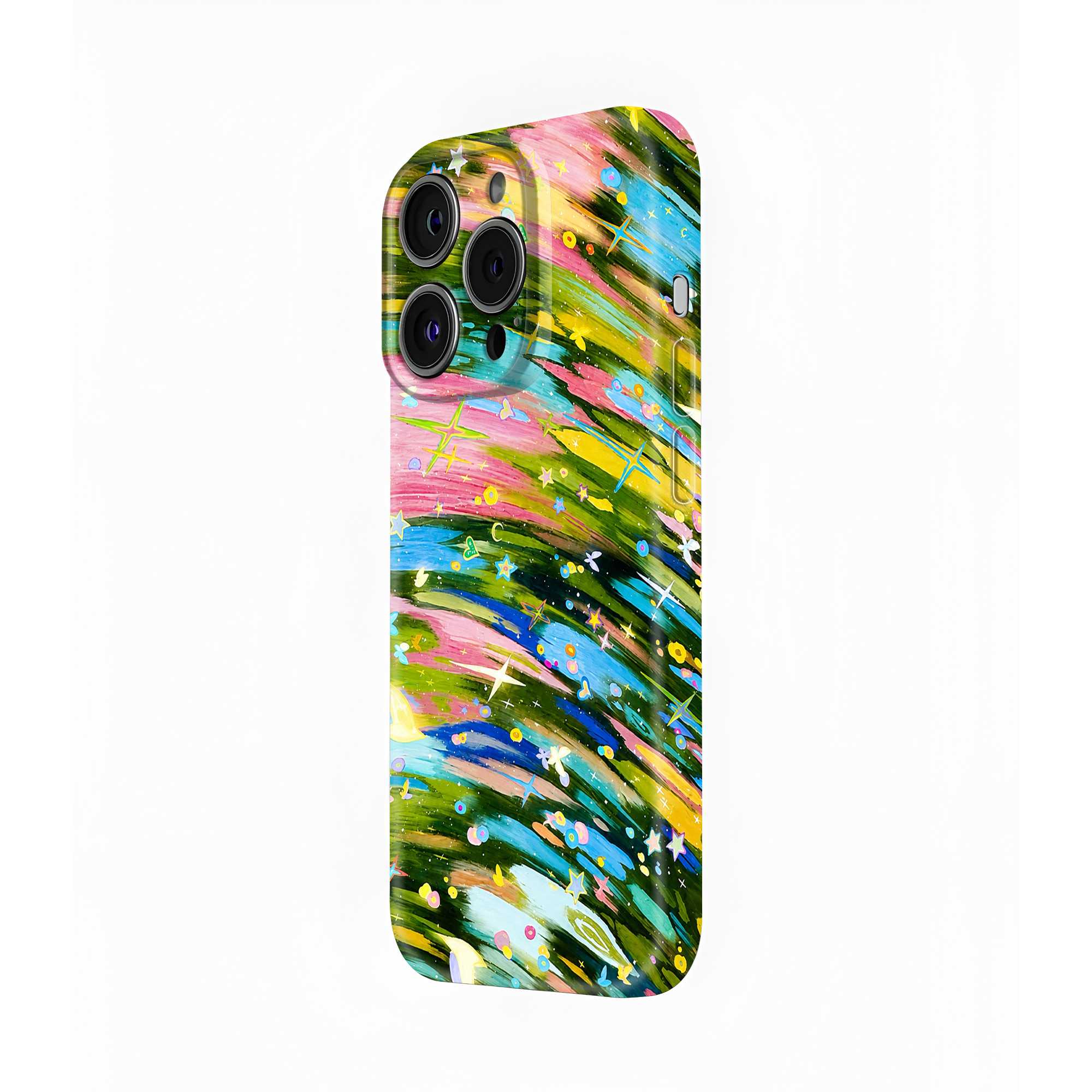 Cosmic Paint Glossy Hard Case