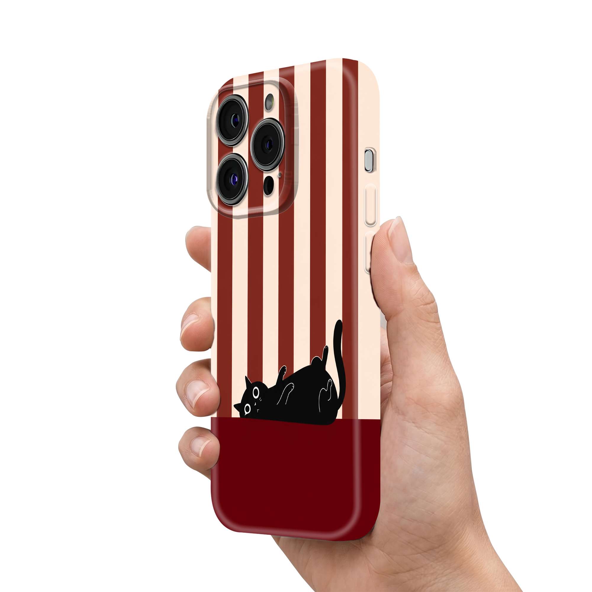 Cozy Cat Glossy Hard Case