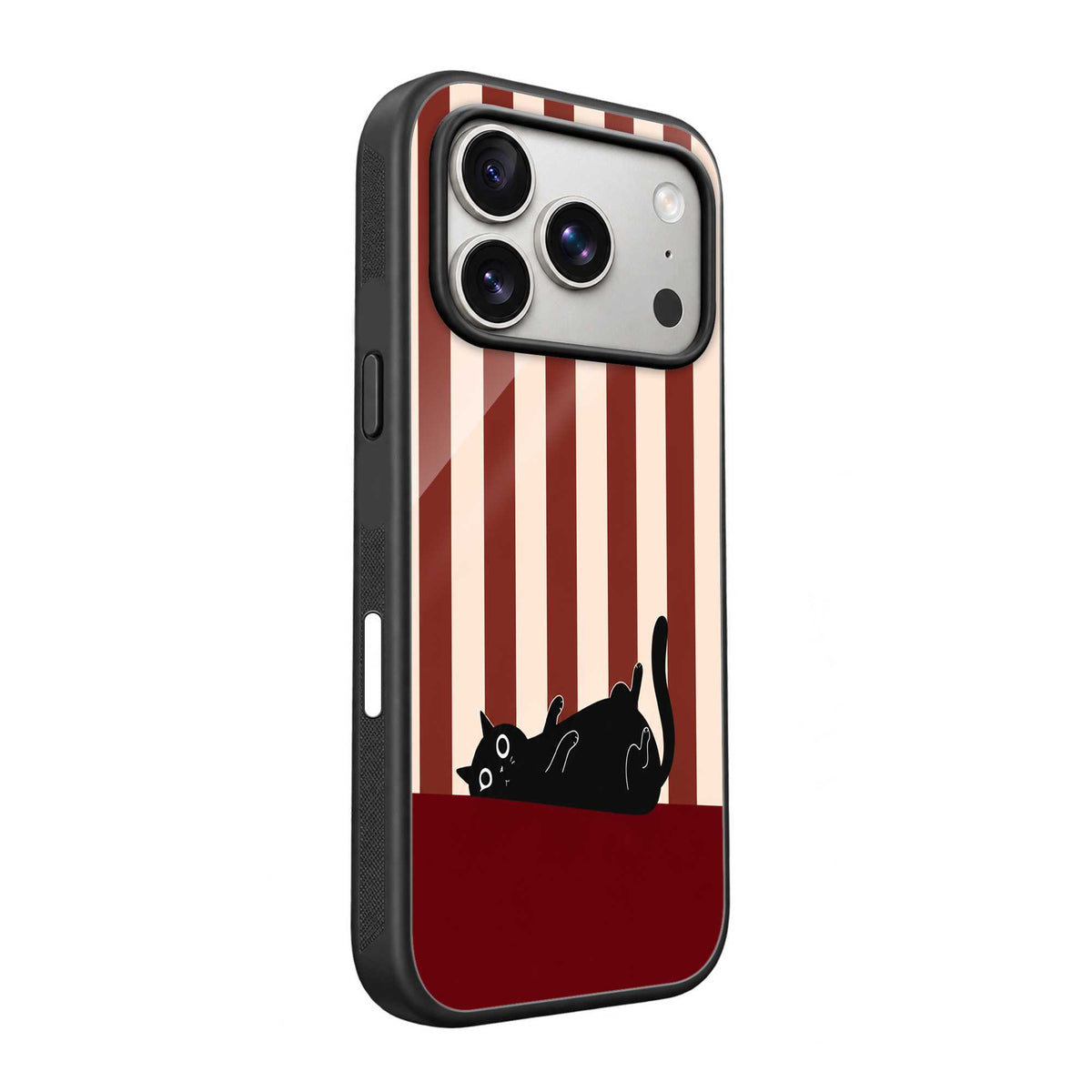 Cozy Cat Glass Case