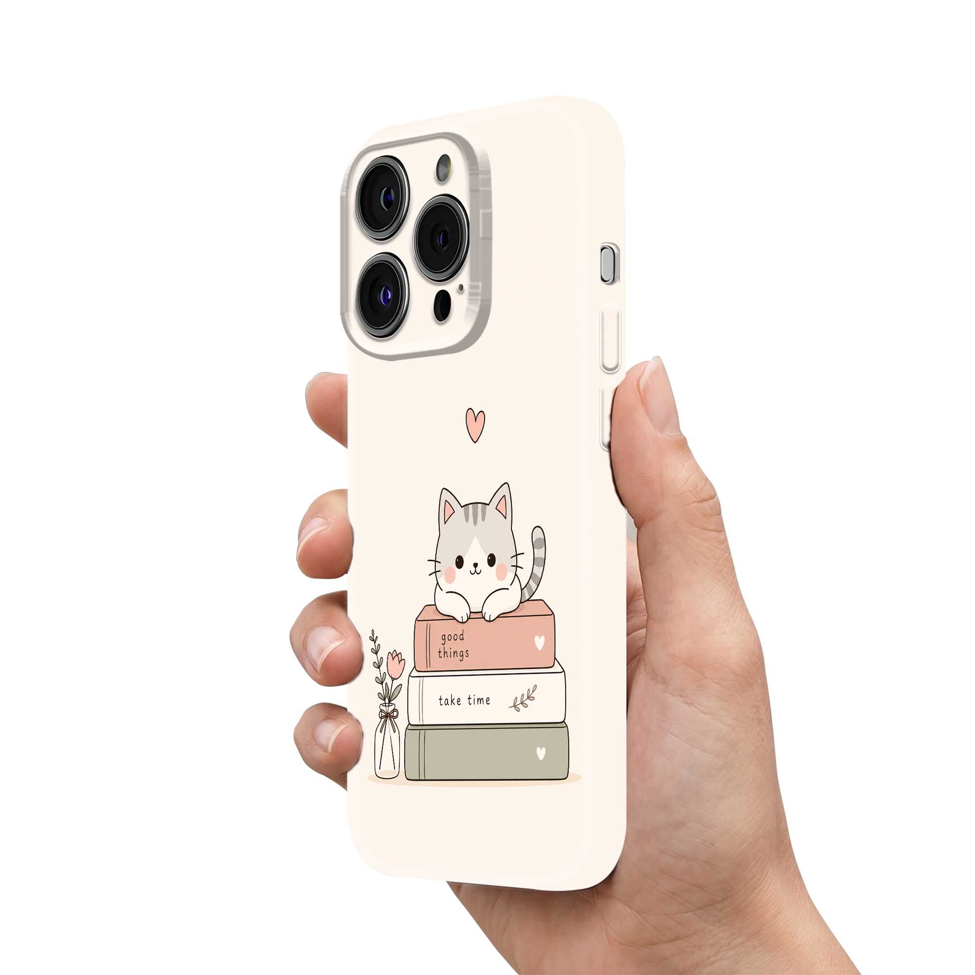 Cozy Kitty Glossy Hard Case