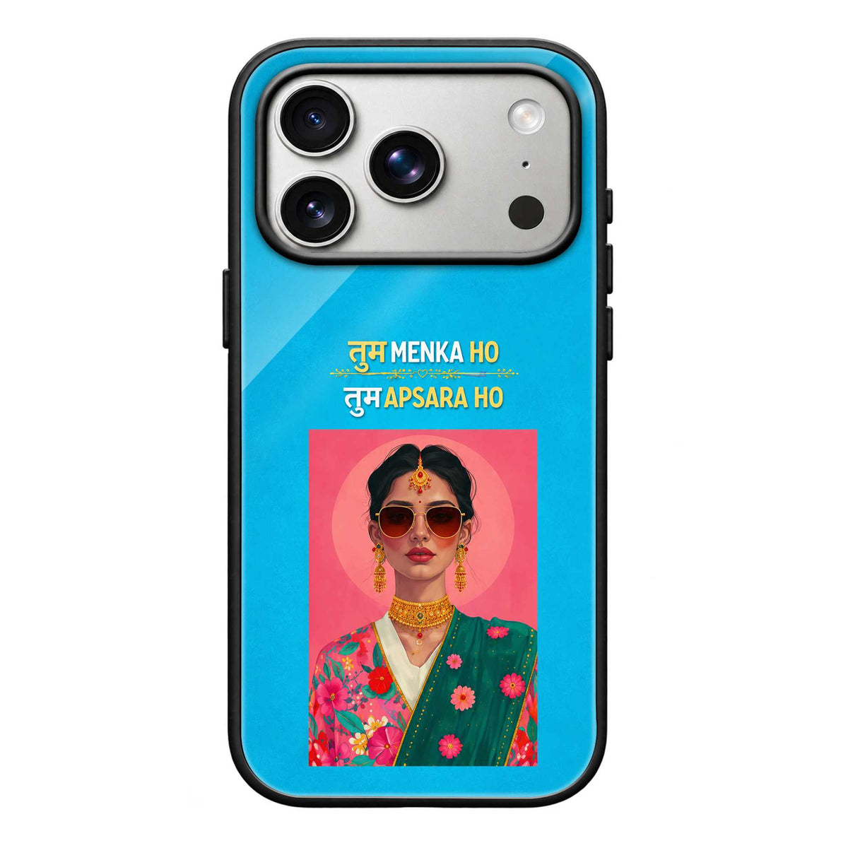 Desi Apsara Glass Case