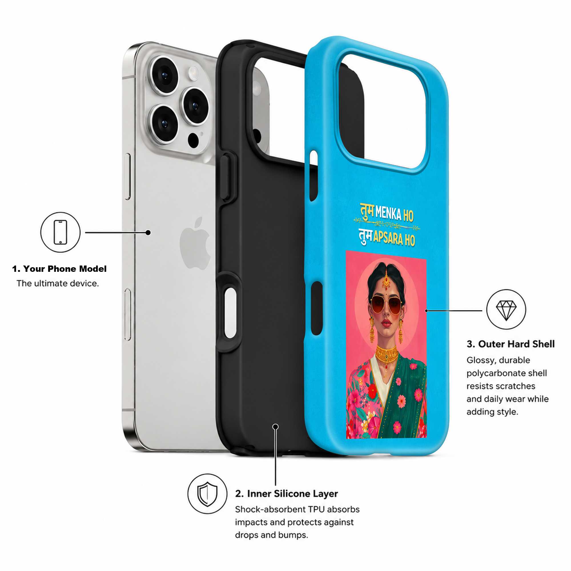 Desi Apsara Dual Guard Case