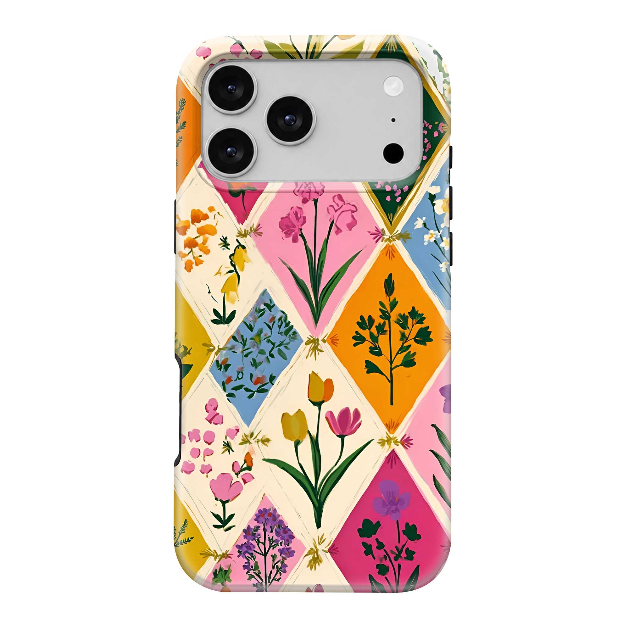 Diamond Florals Dual Guard Case