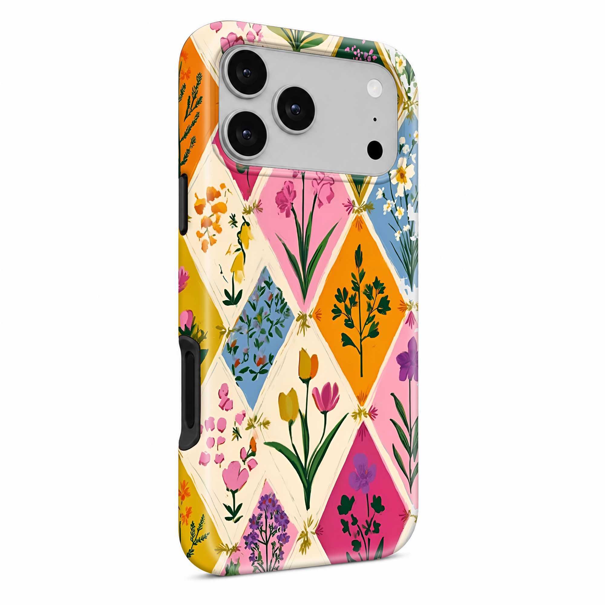 Diamond Florals Dual Guard Case
