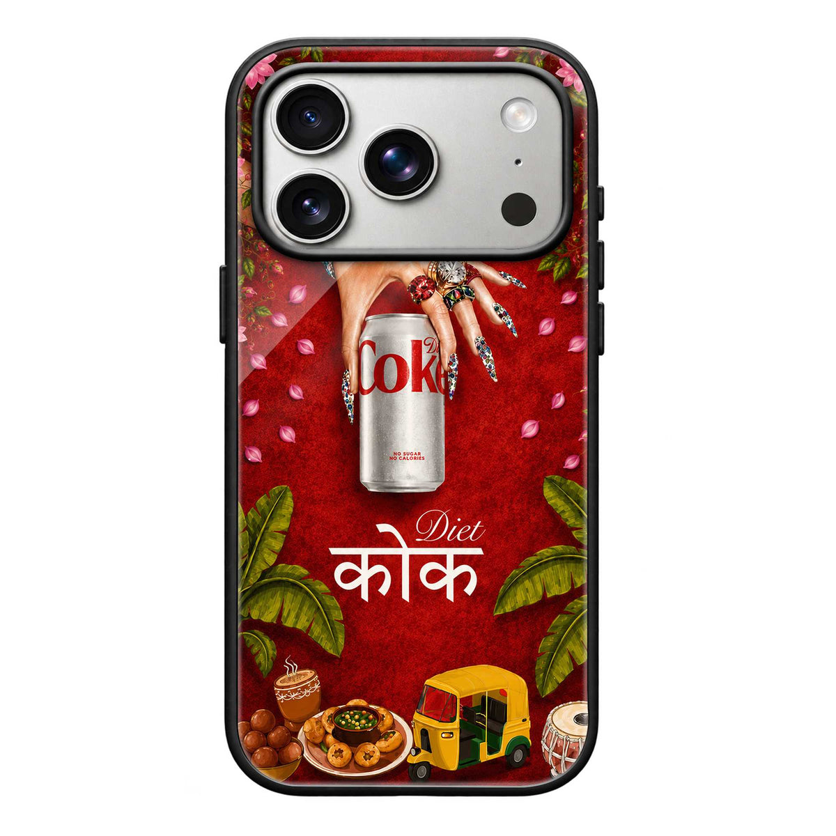 Diet Coke Mehfil Glass Case