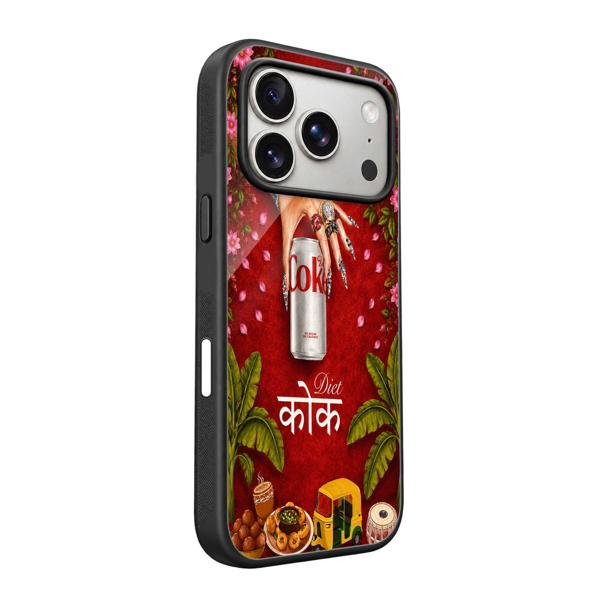 Diet Coke Mehfil Glass Case