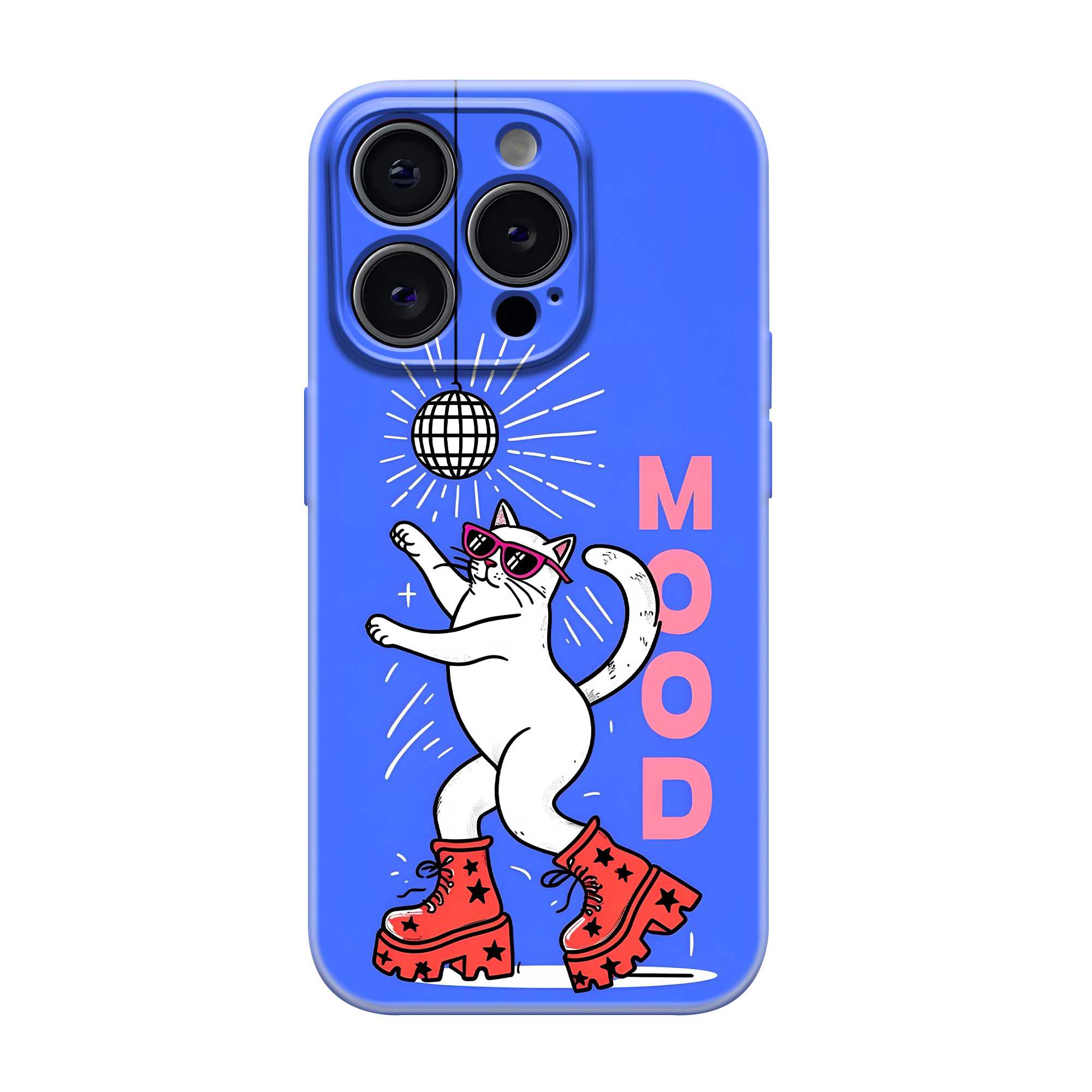 Disco Cat Glossy Hard Case