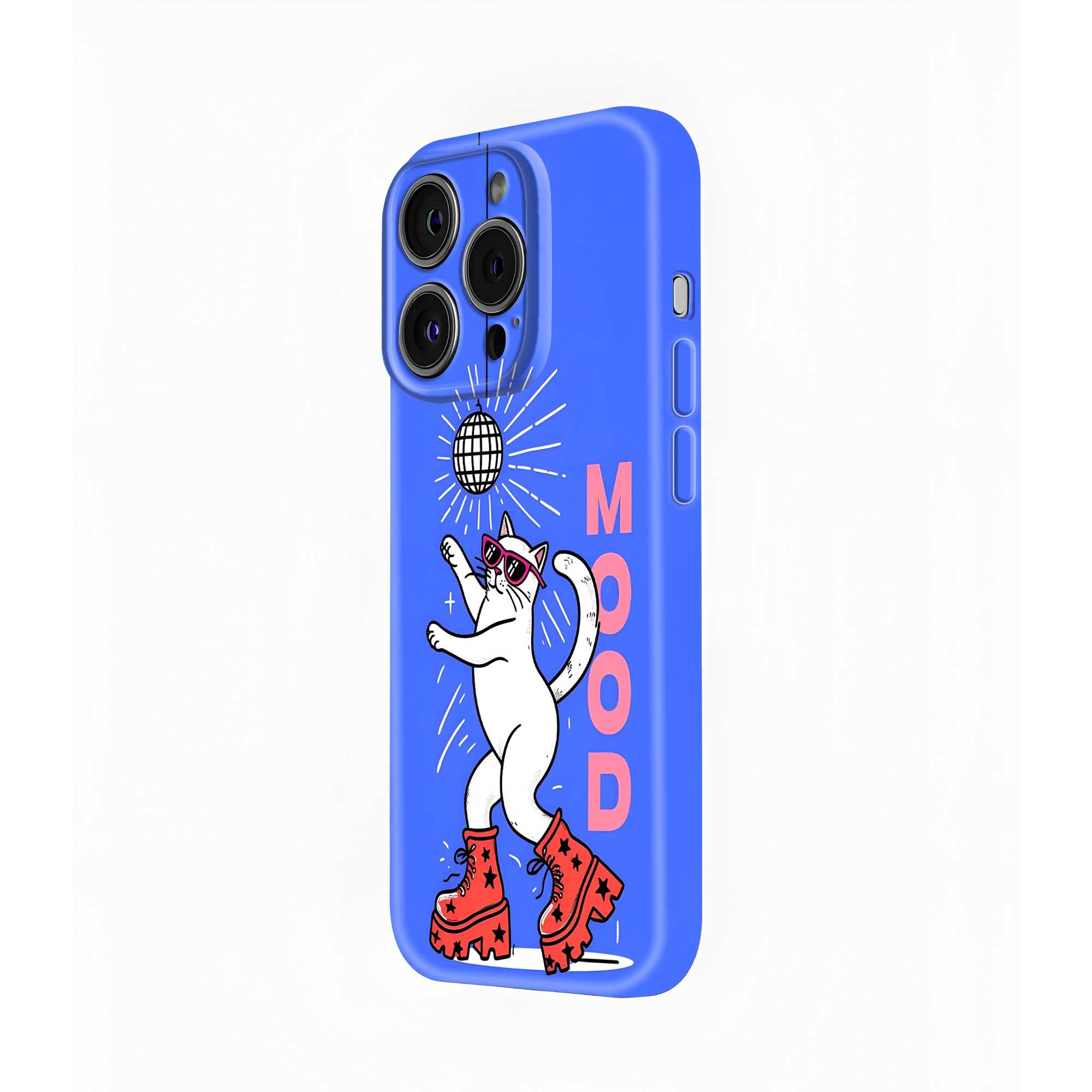 Disco Cat Glossy Hard Case