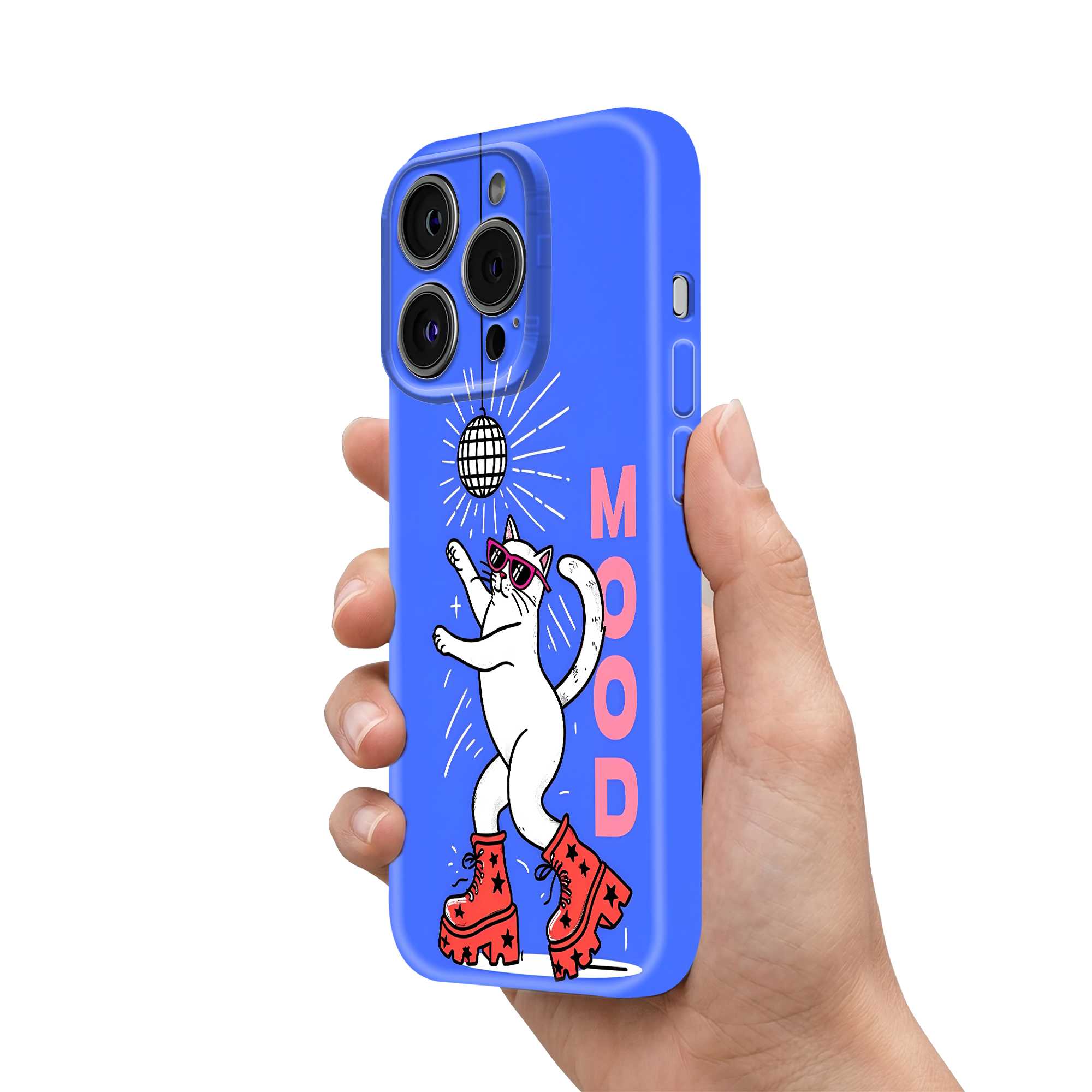 Disco Cat Glossy Hard Case