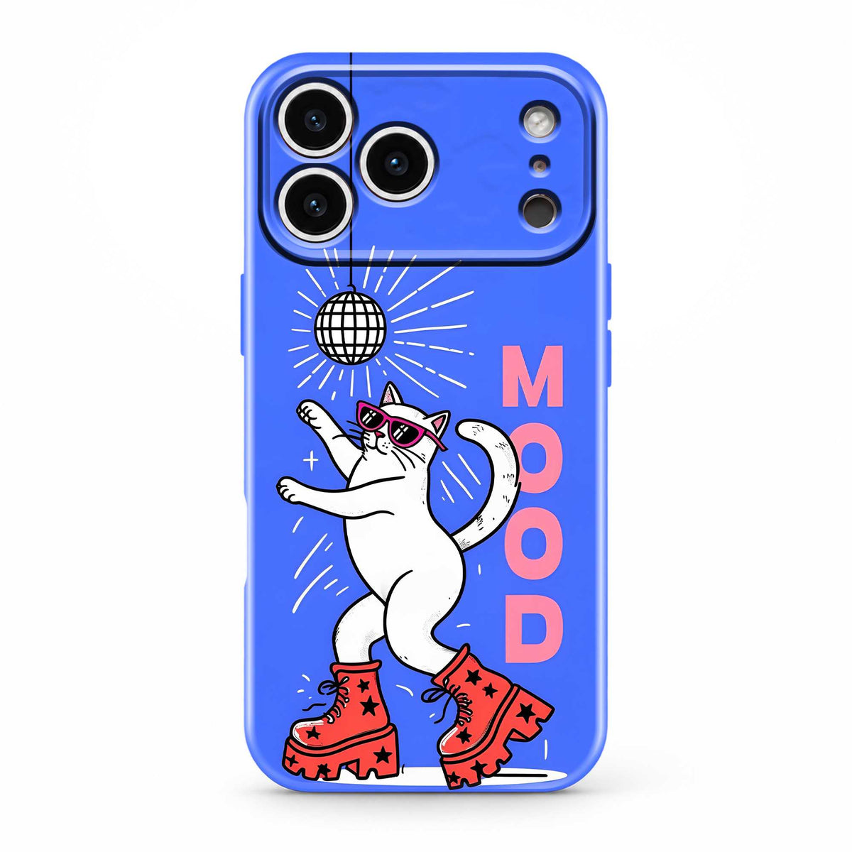 Disco Cat Glossy Hard Case