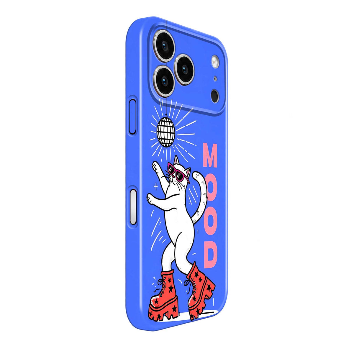 Disco Cat Glossy Hard Case