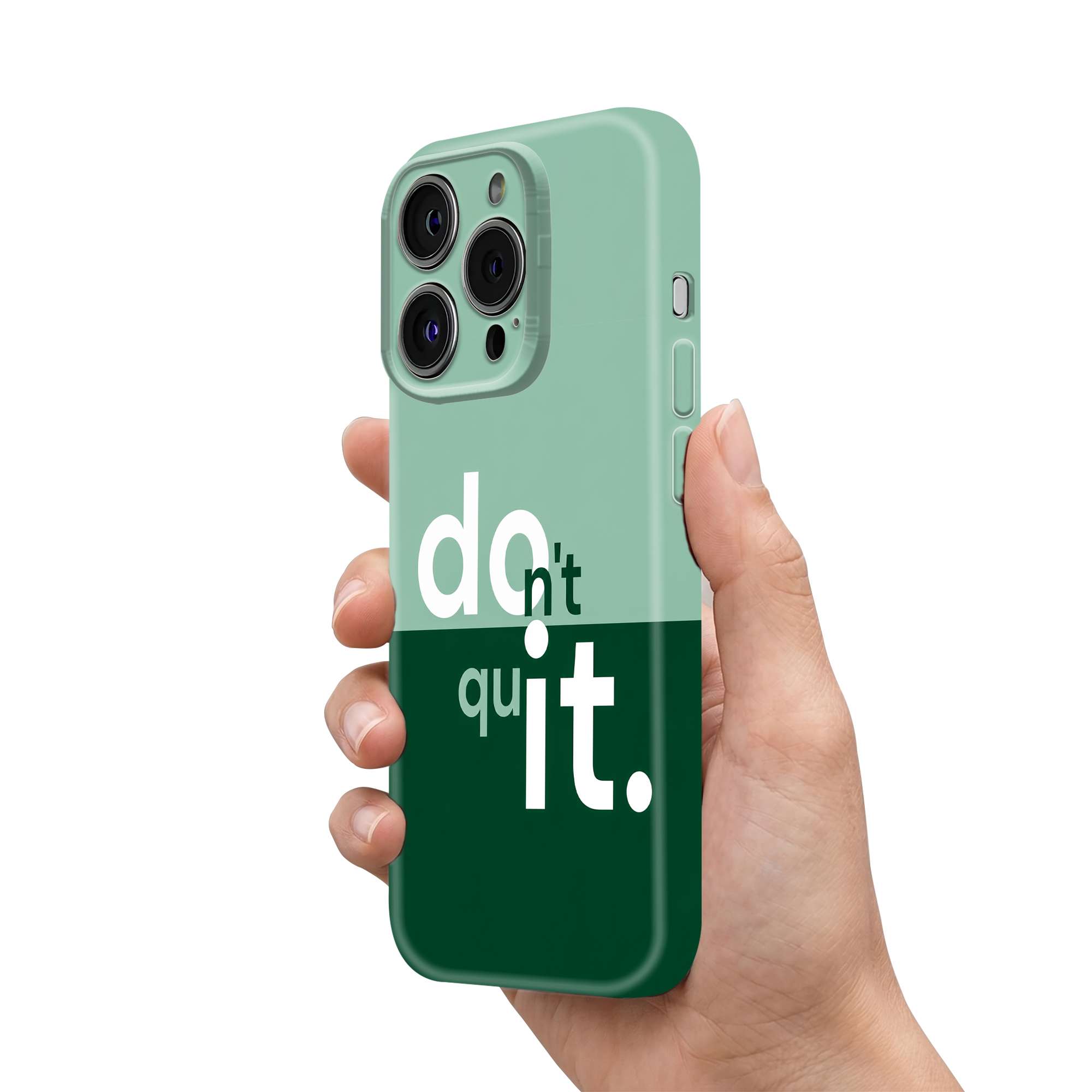 Don't Quit Glossy Hard Case