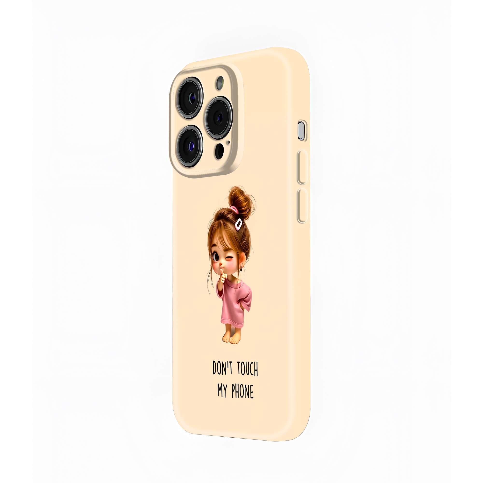 Don't Touch My Phone Glossy Hard Case