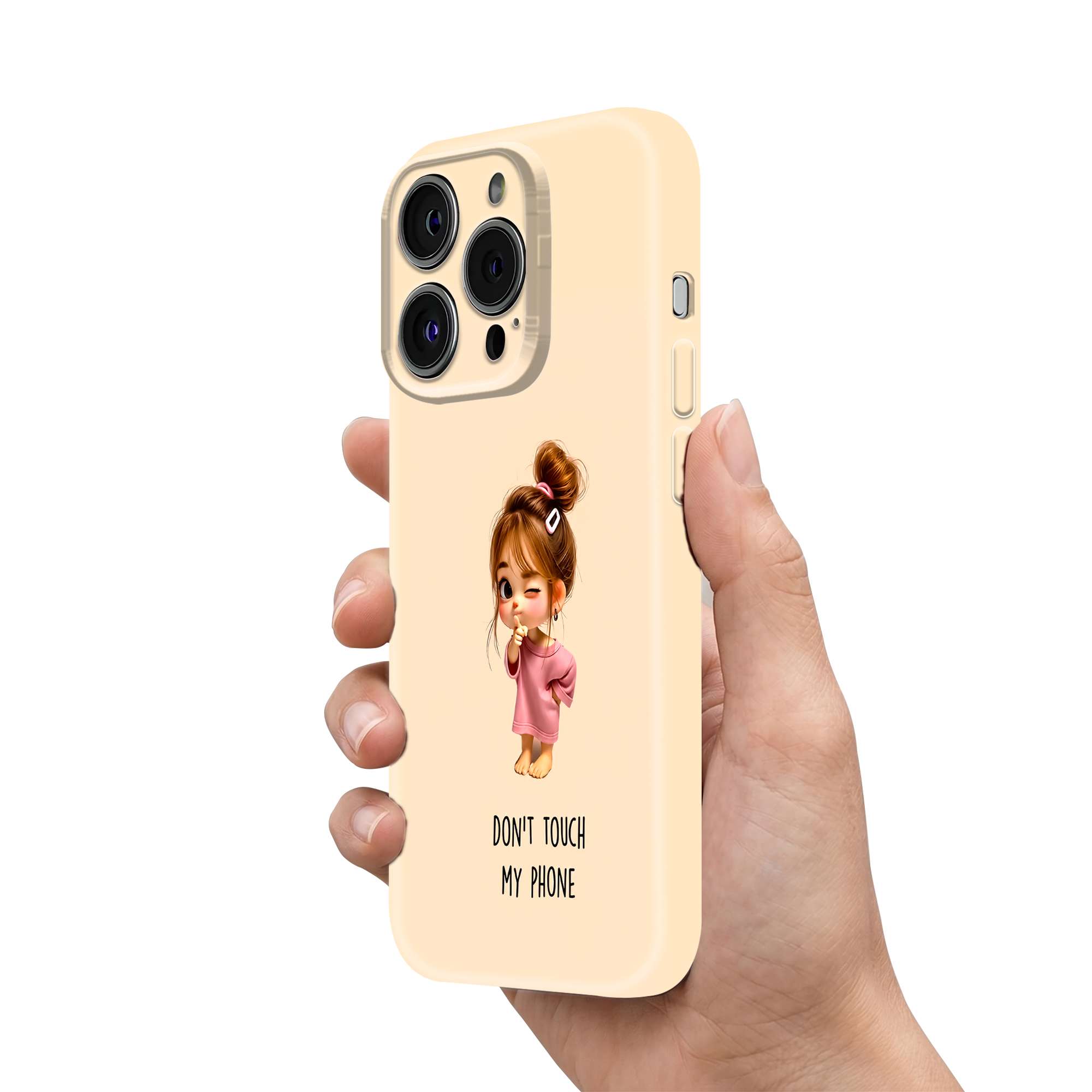 Don't Touch My Phone Glossy Hard Case