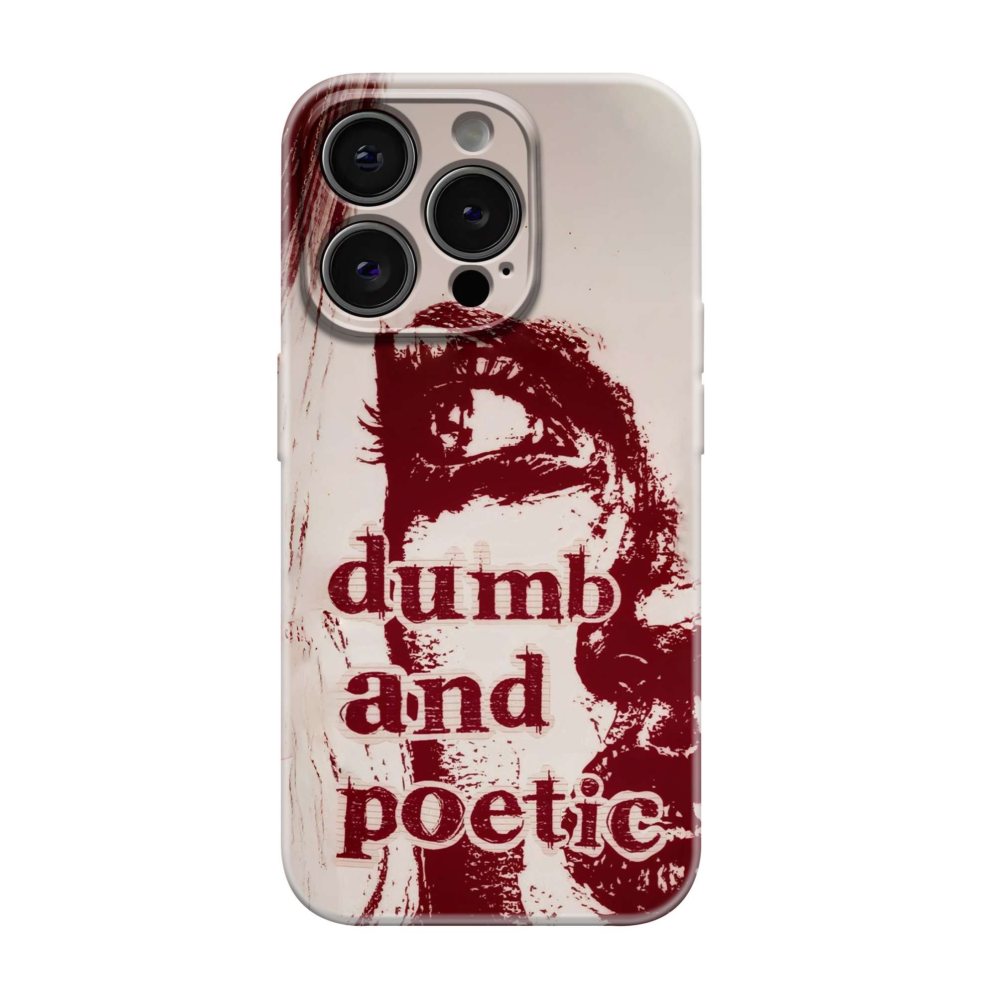 Dumb & Poetic Glossy Hard Case