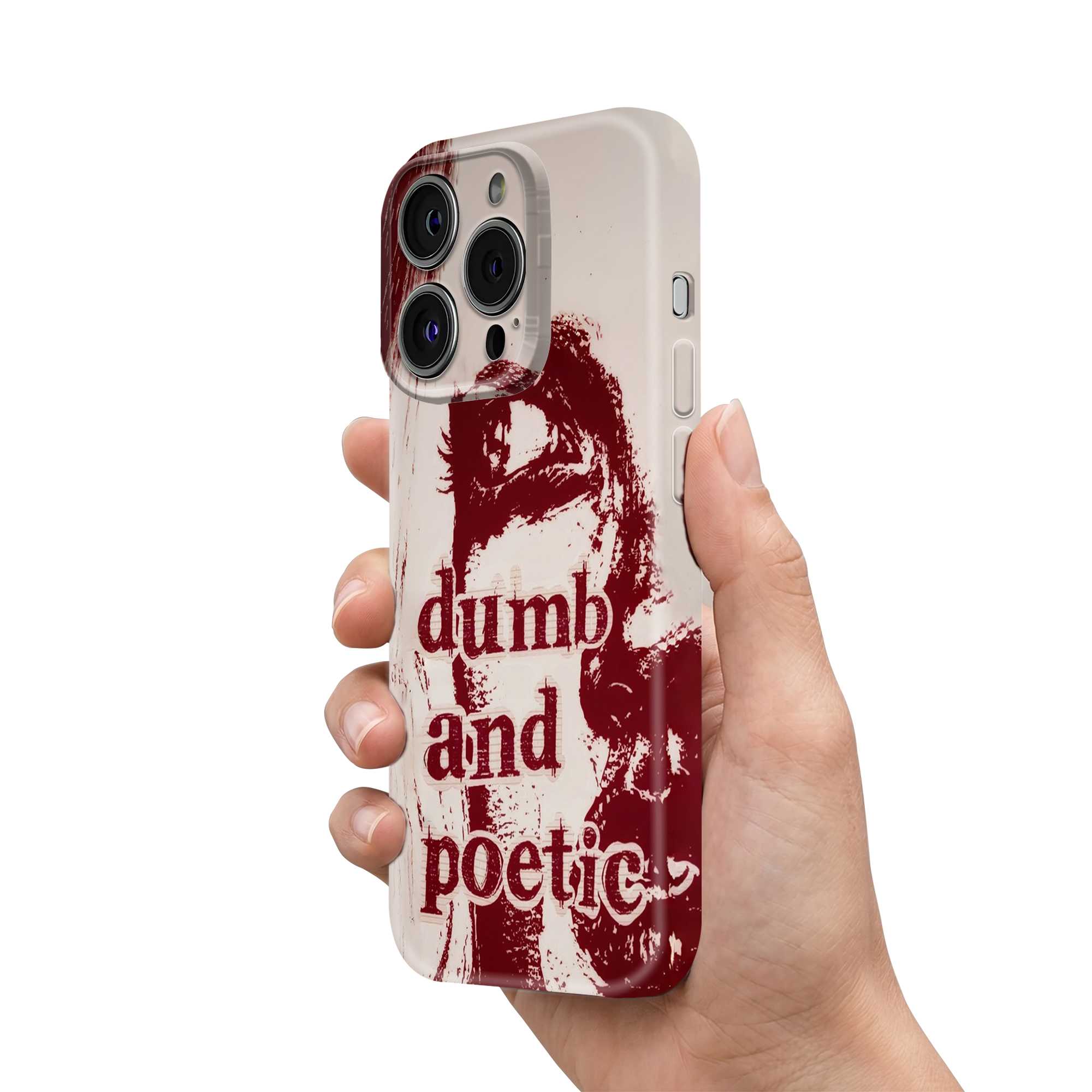 Dumb & Poetic Glossy Hard Case