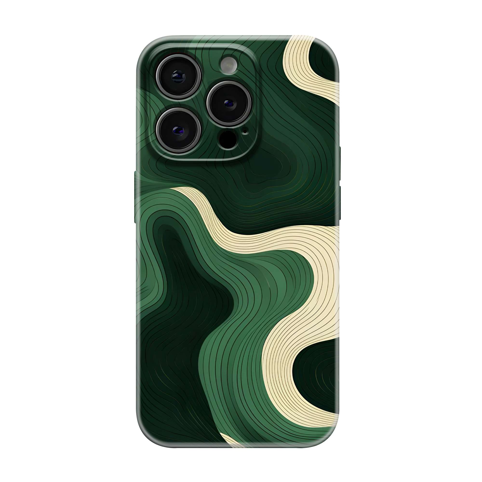 Emerald Flow Glossy Hard Case