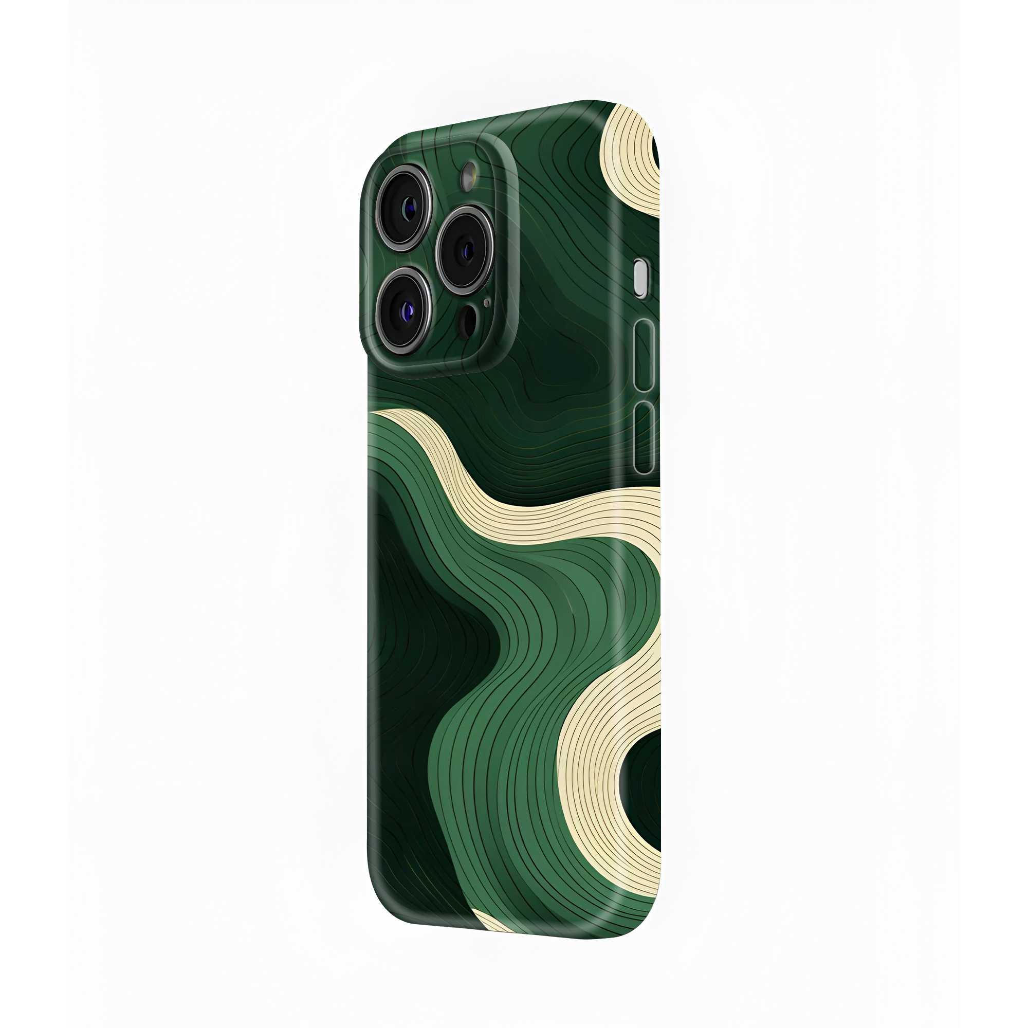 Emerald Flow Glossy Hard Case