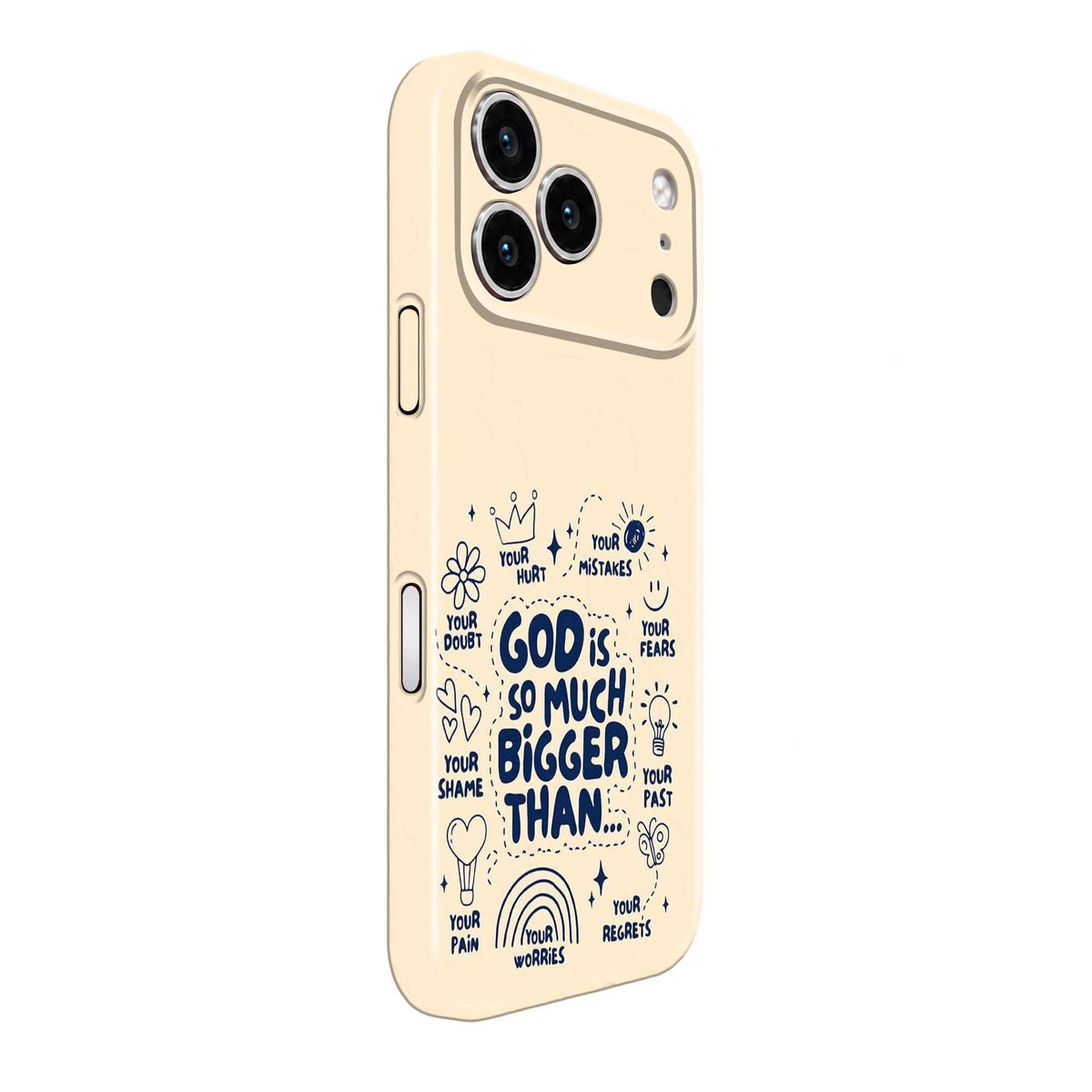 Faith Over Fear Glossy Hard Case