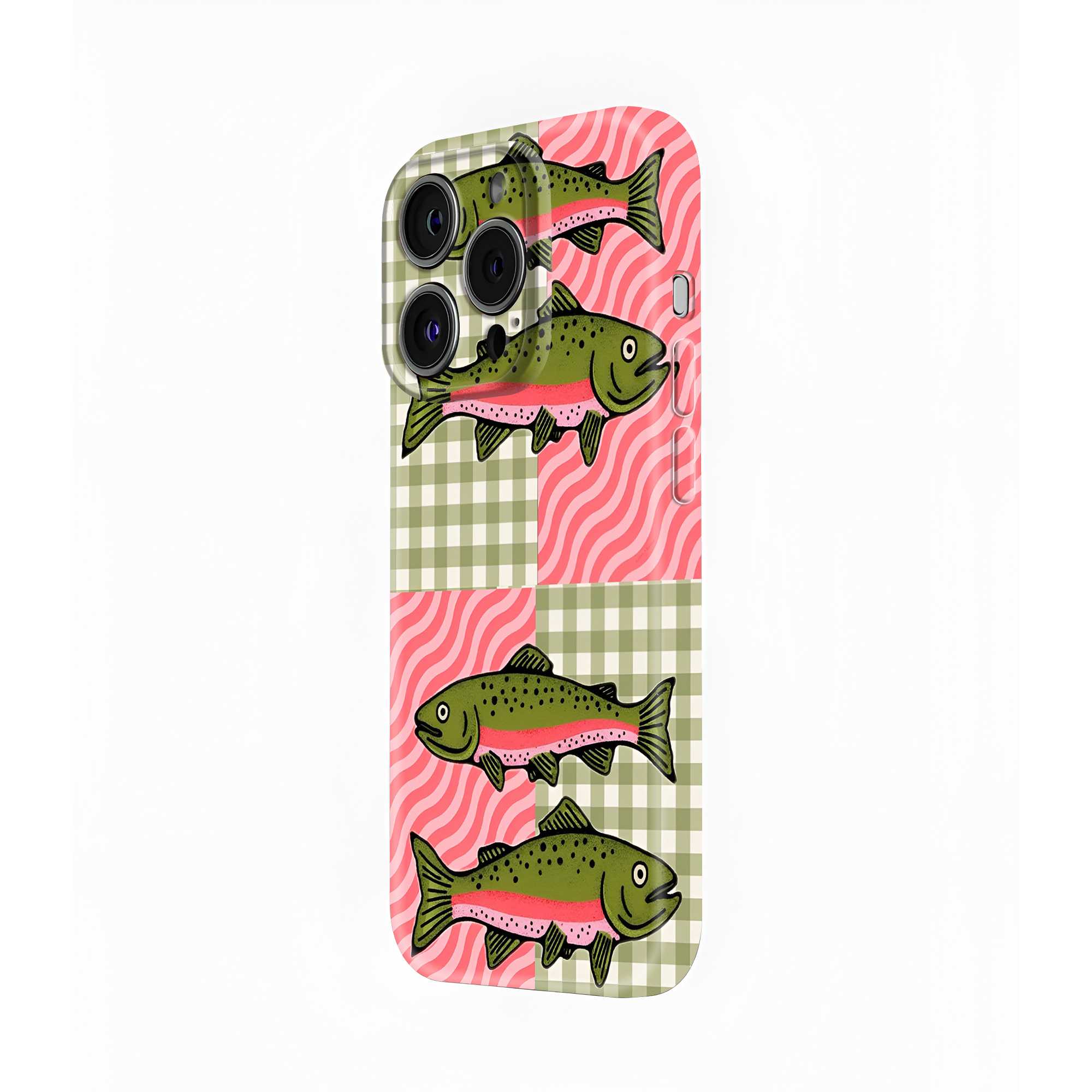 Fish Pop Glossy Hard Case