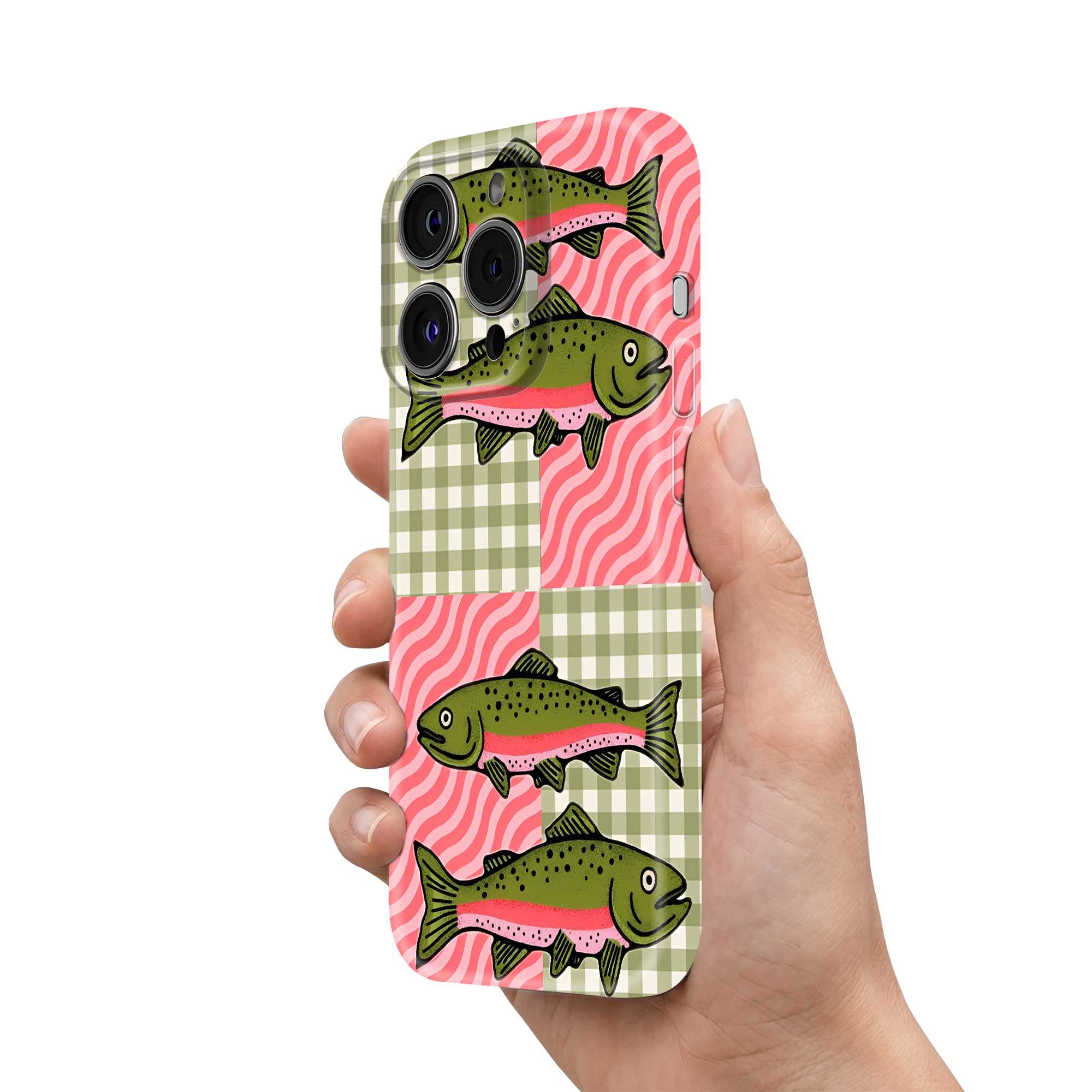 Fish Pop Glossy Hard Case