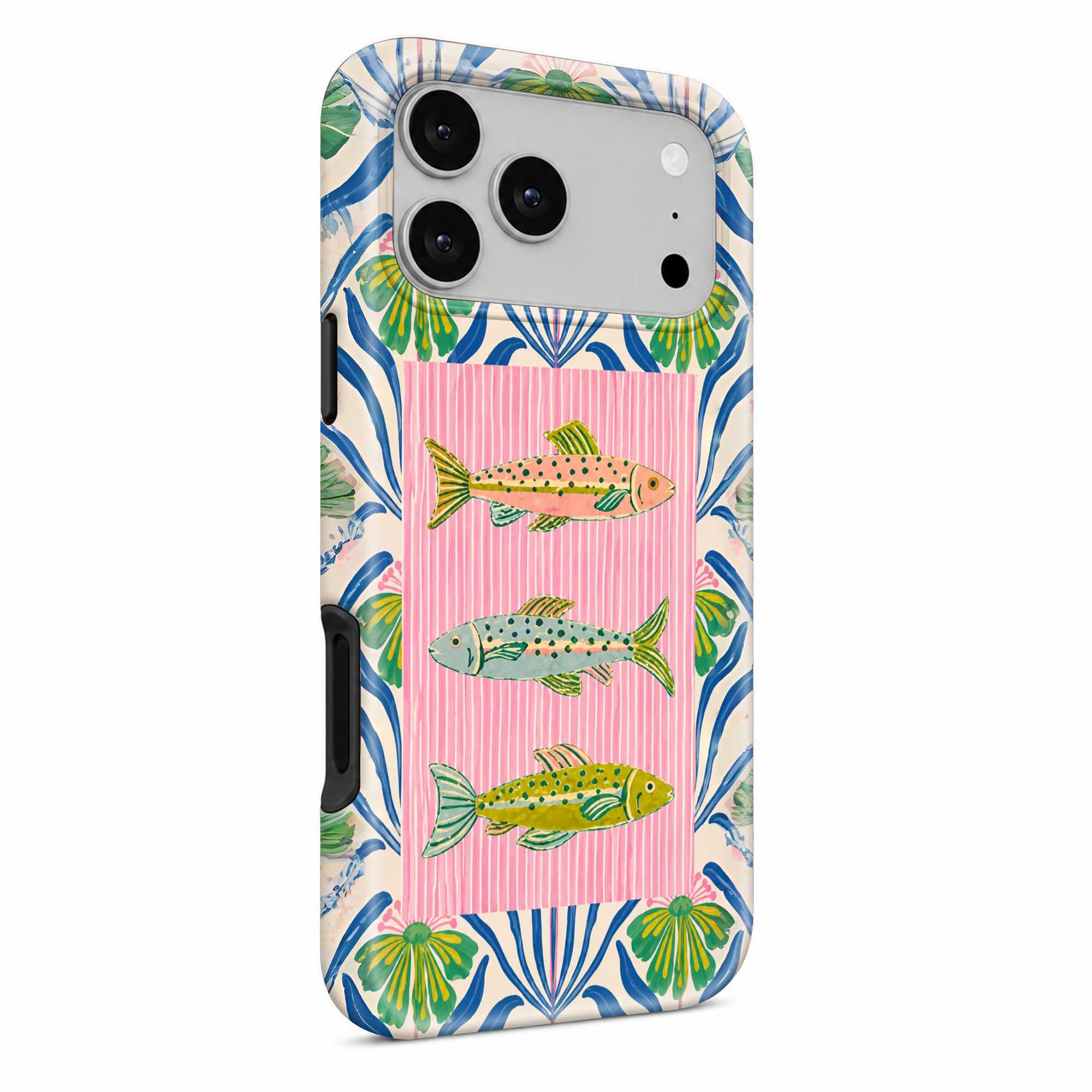 Floral Fish Dual Guard Case