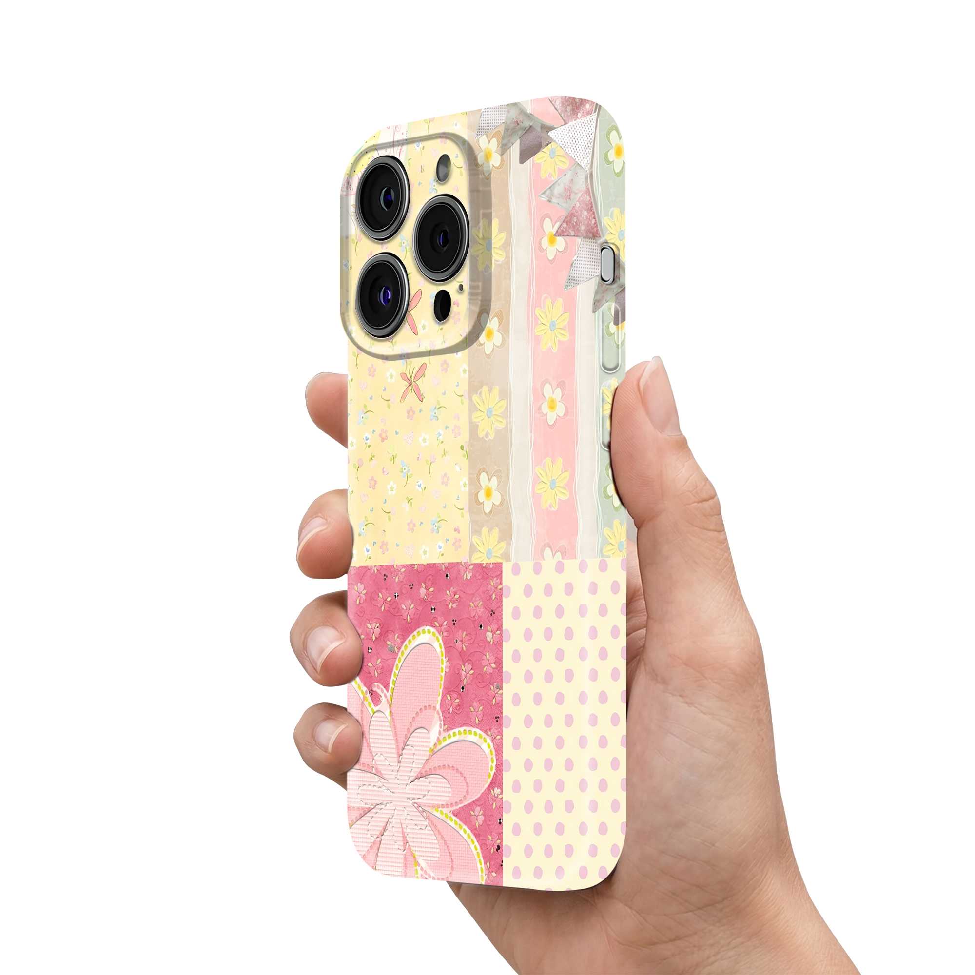Floral Collage Mix Glossy Hard Case
