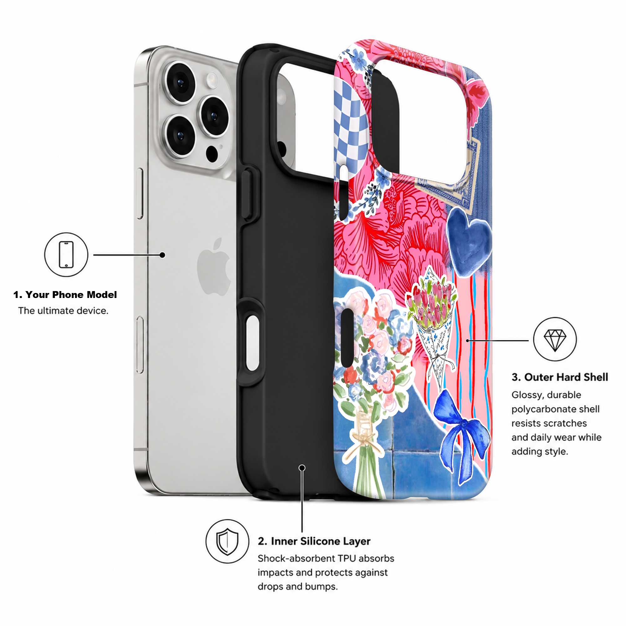Floral Mood Dual Guard Case