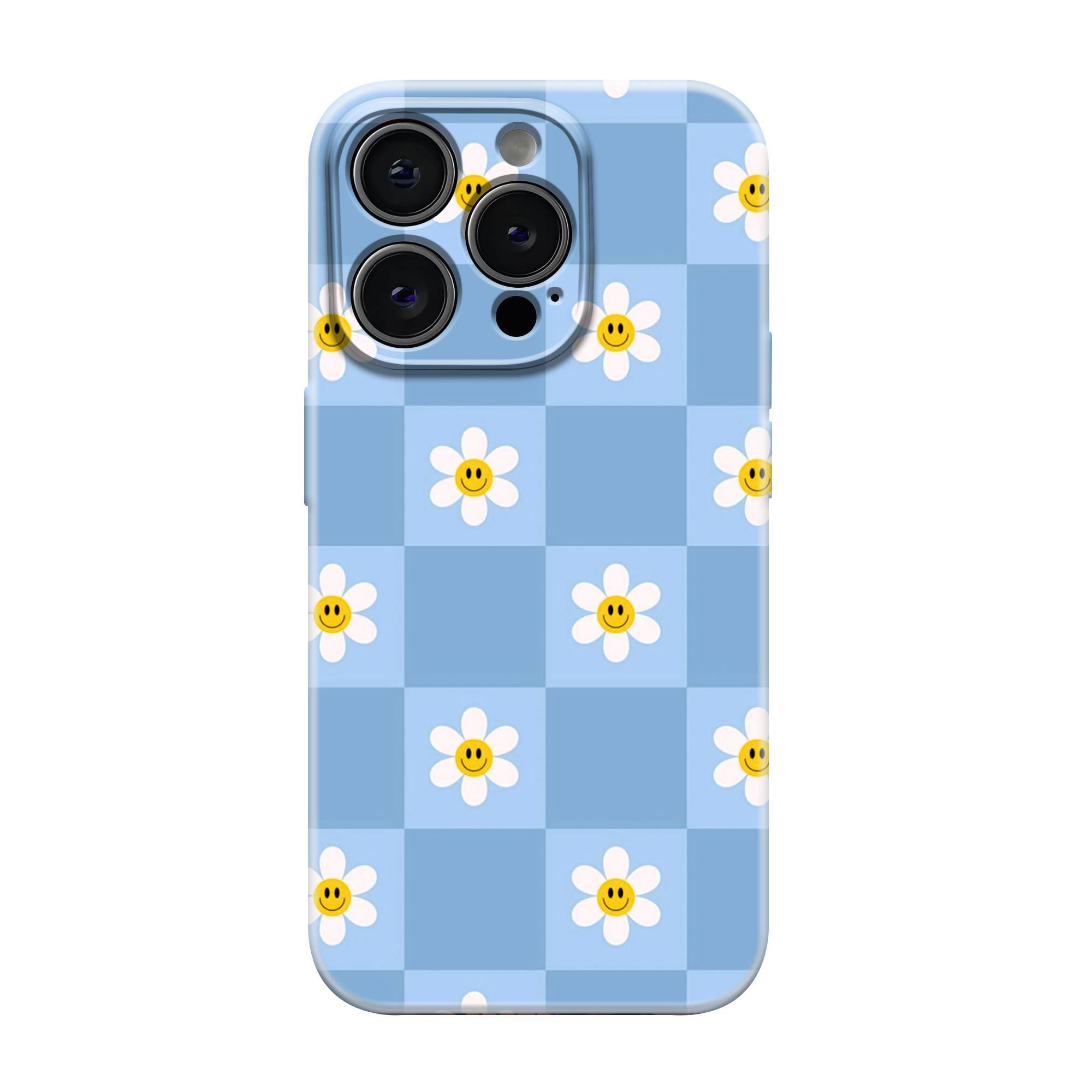 Flower Smiley Glossy Hard Case