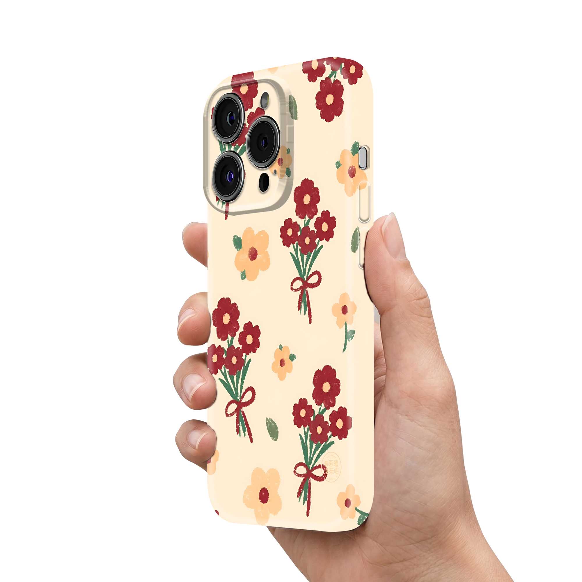 Flower Bouquet Glossy Hard Case