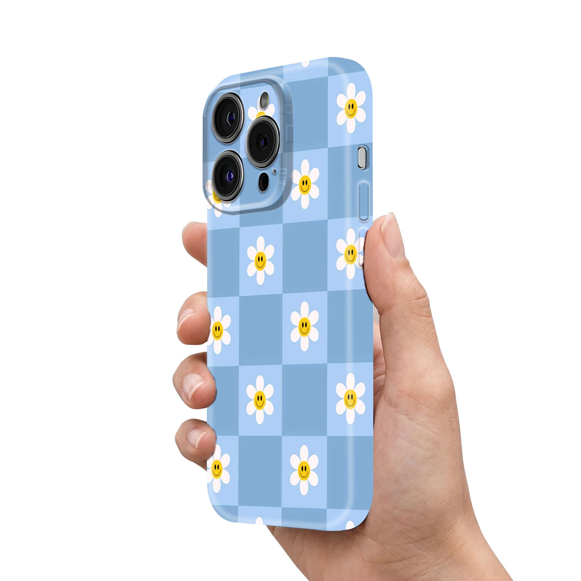 Flower Smiley Glossy Hard Case