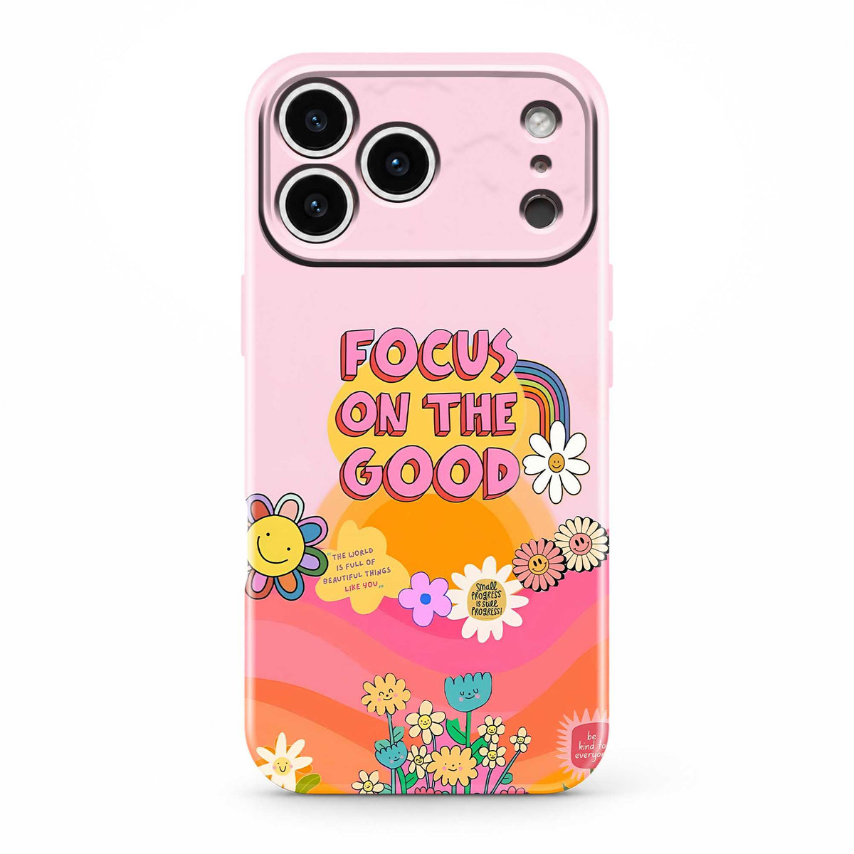 Focus On The Good Glossy Hard Case