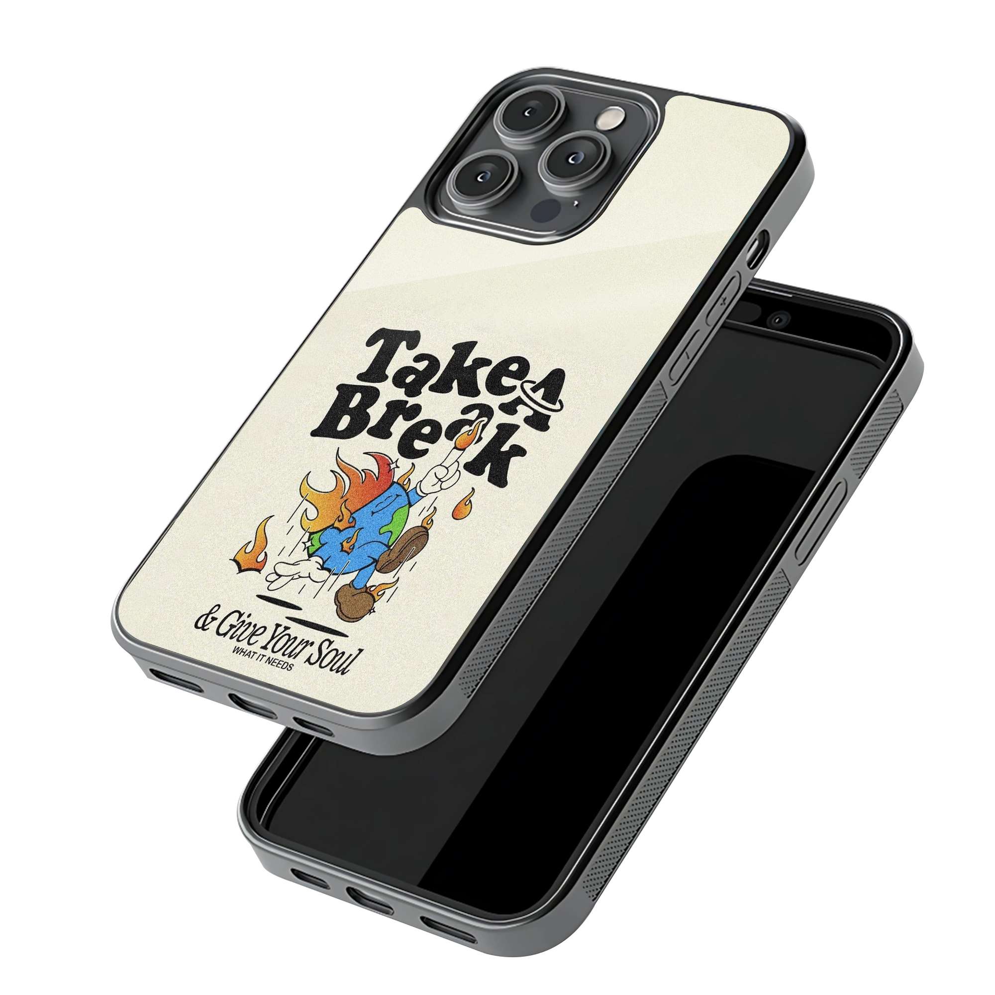 Take A Break Glass Case