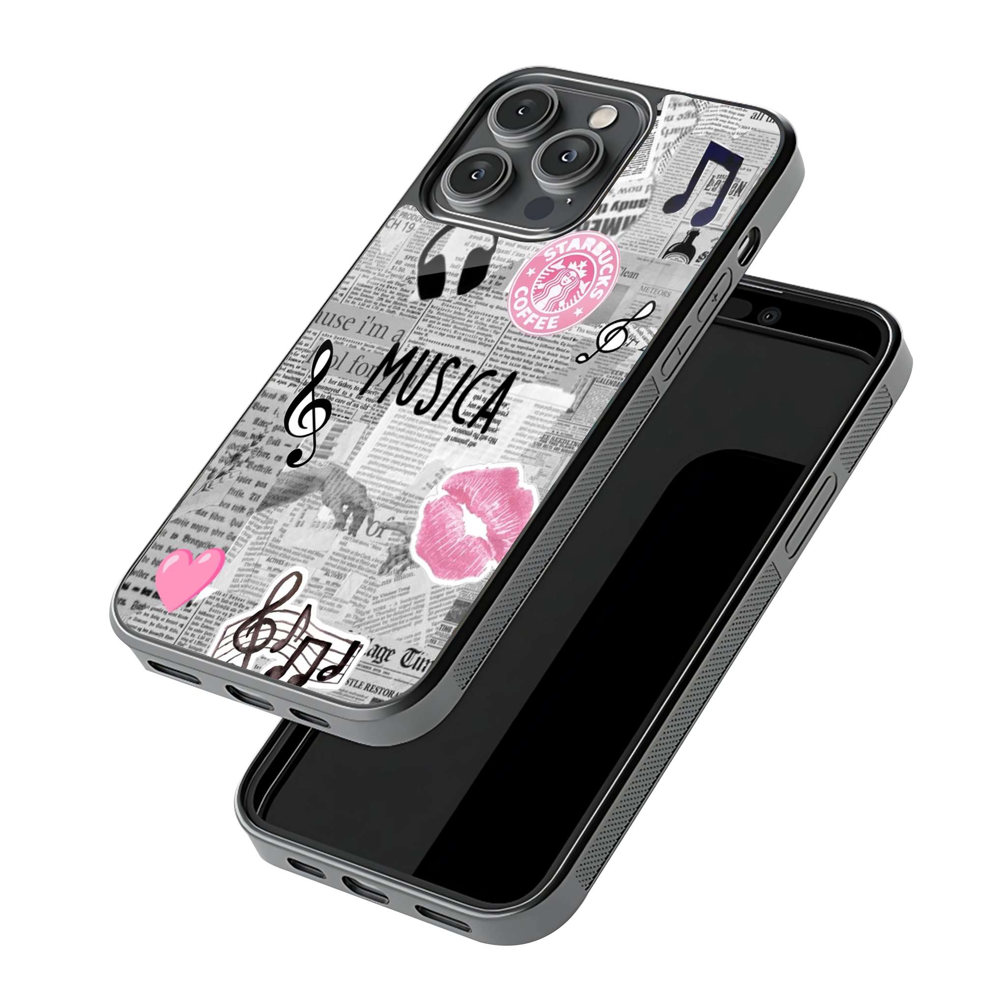 Music Therapy Glass Case