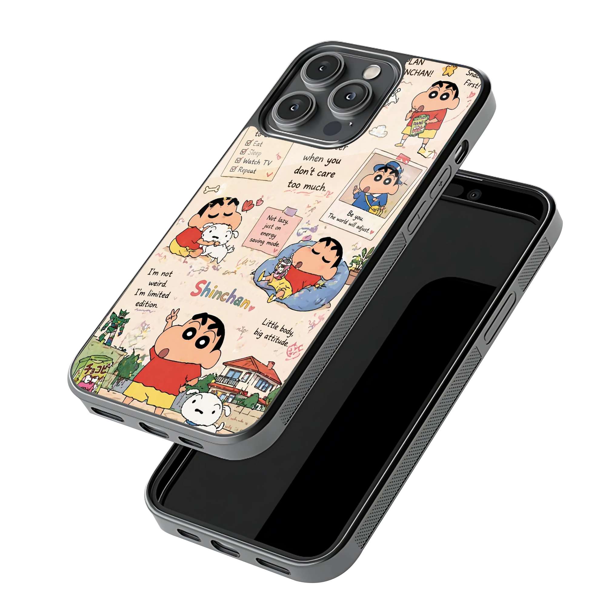 Just Shinchan Glass Case