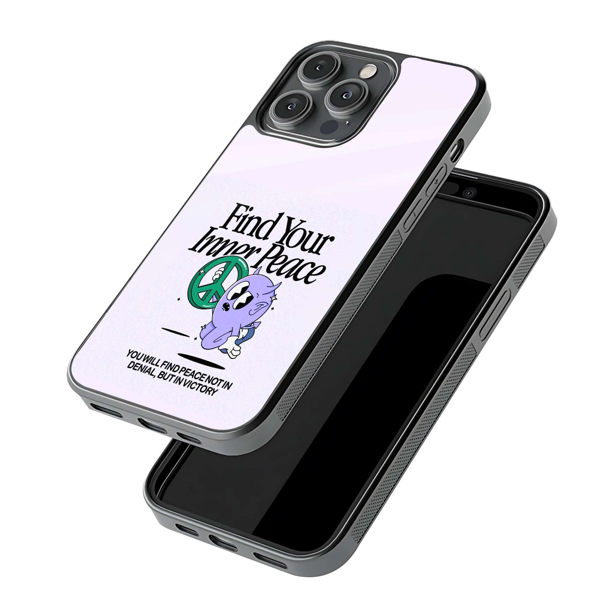 Inner Peace Glass Case