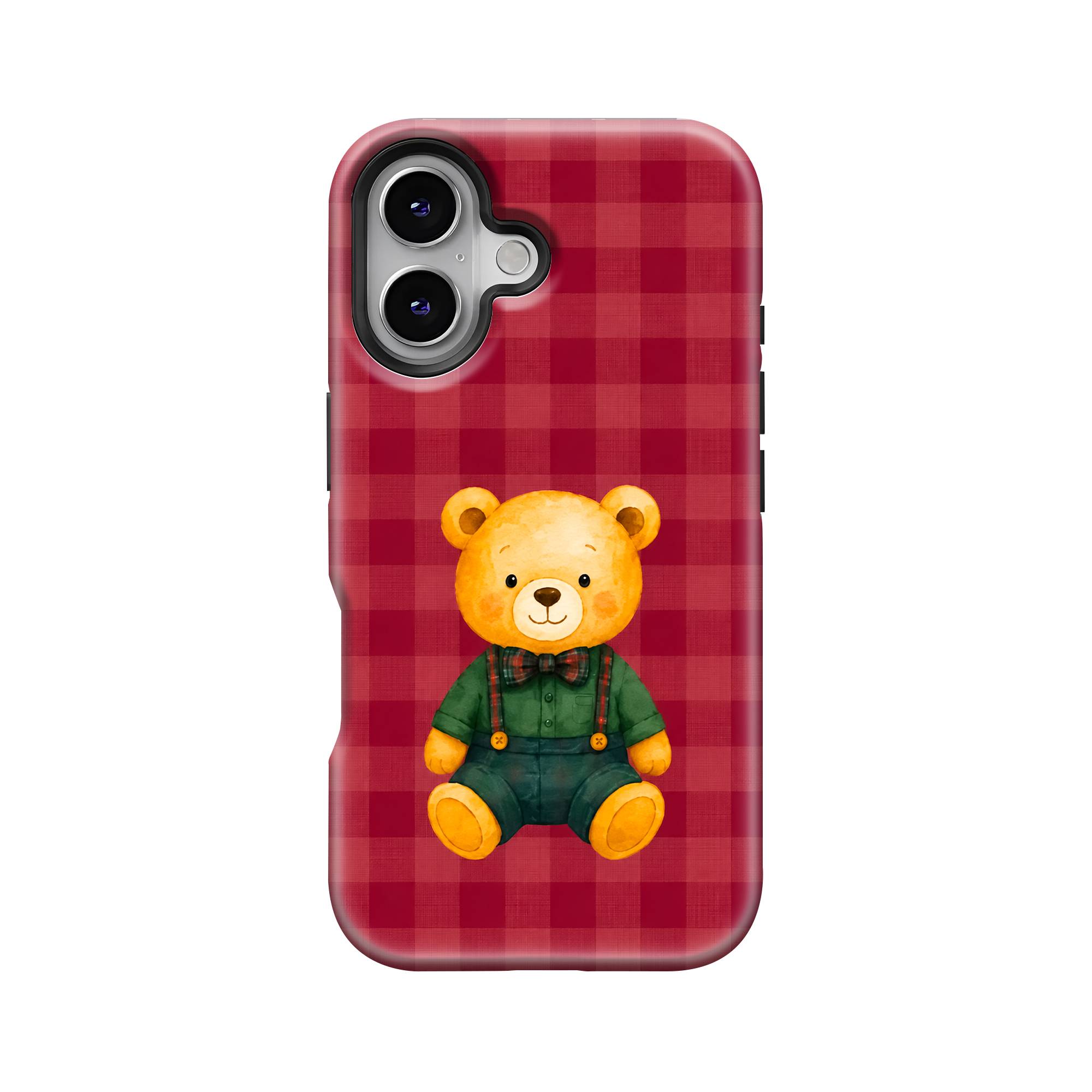 Plaid Teddy Dual Guard Case