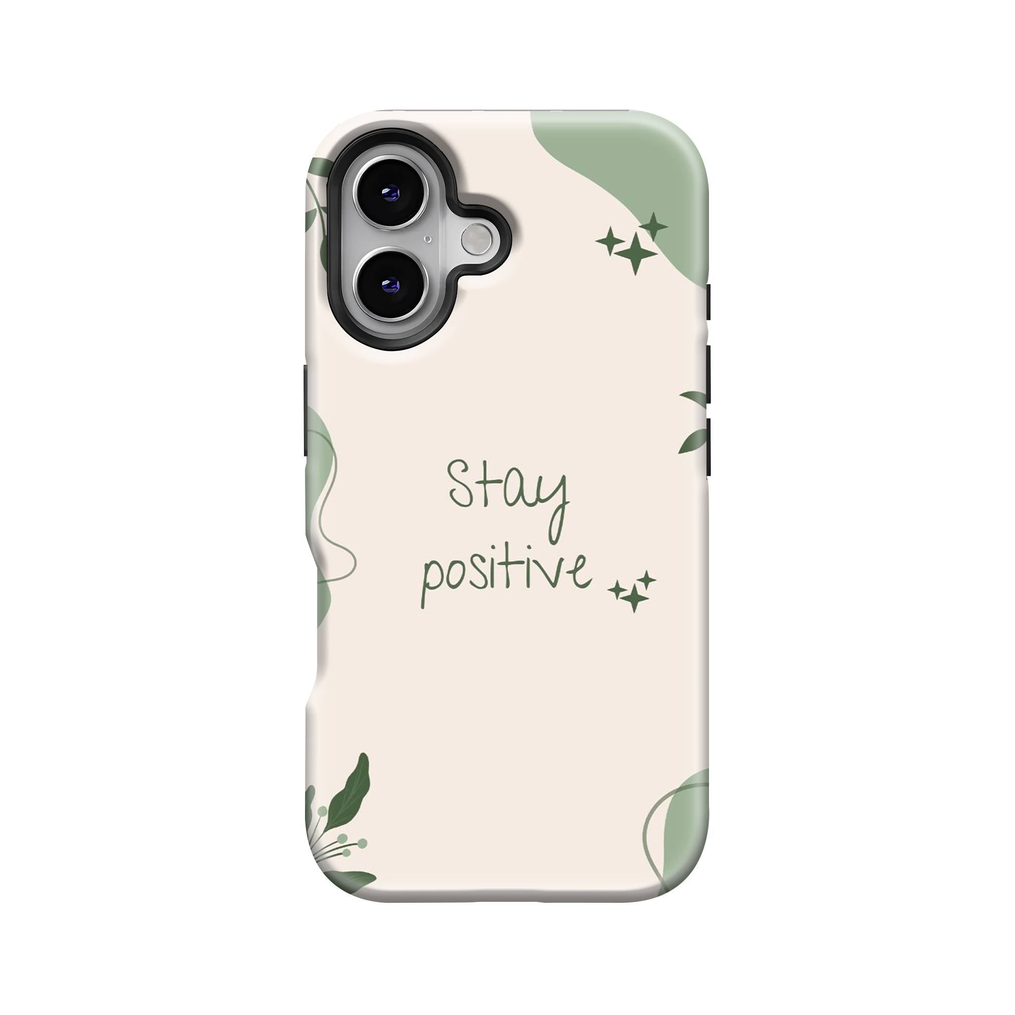 Stay Positive Dual Guard Case