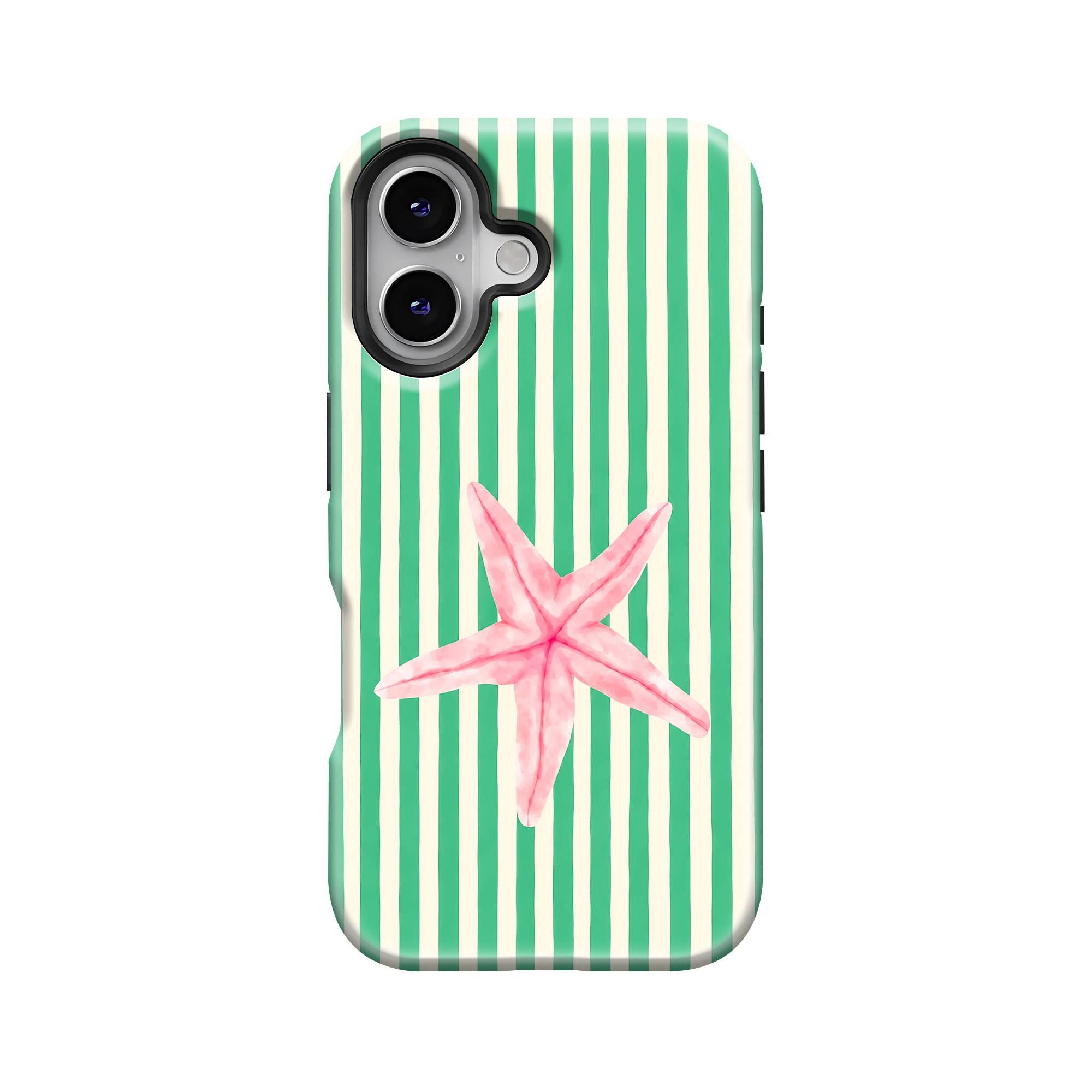 Green Charm Star Dual Guard Case