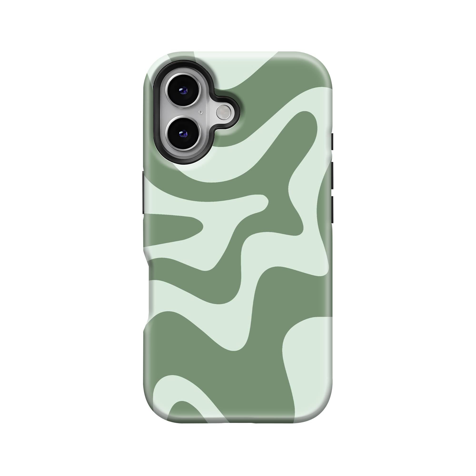 Retro Green Liquid Dual Guard Case