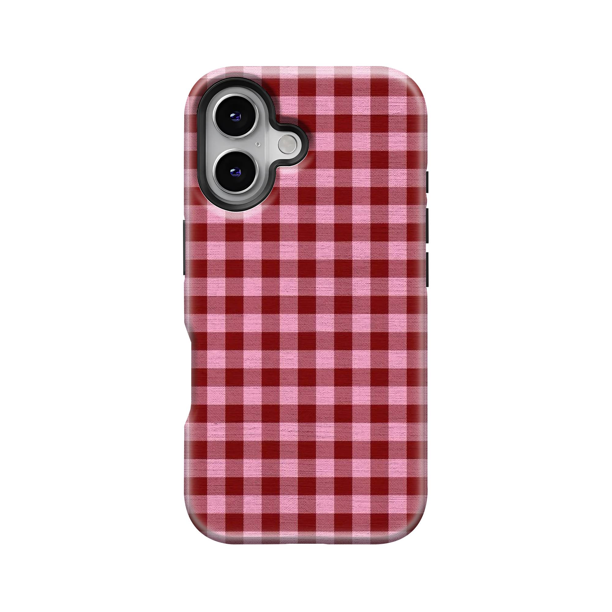 Red Velvet Checks Dual Guard Case