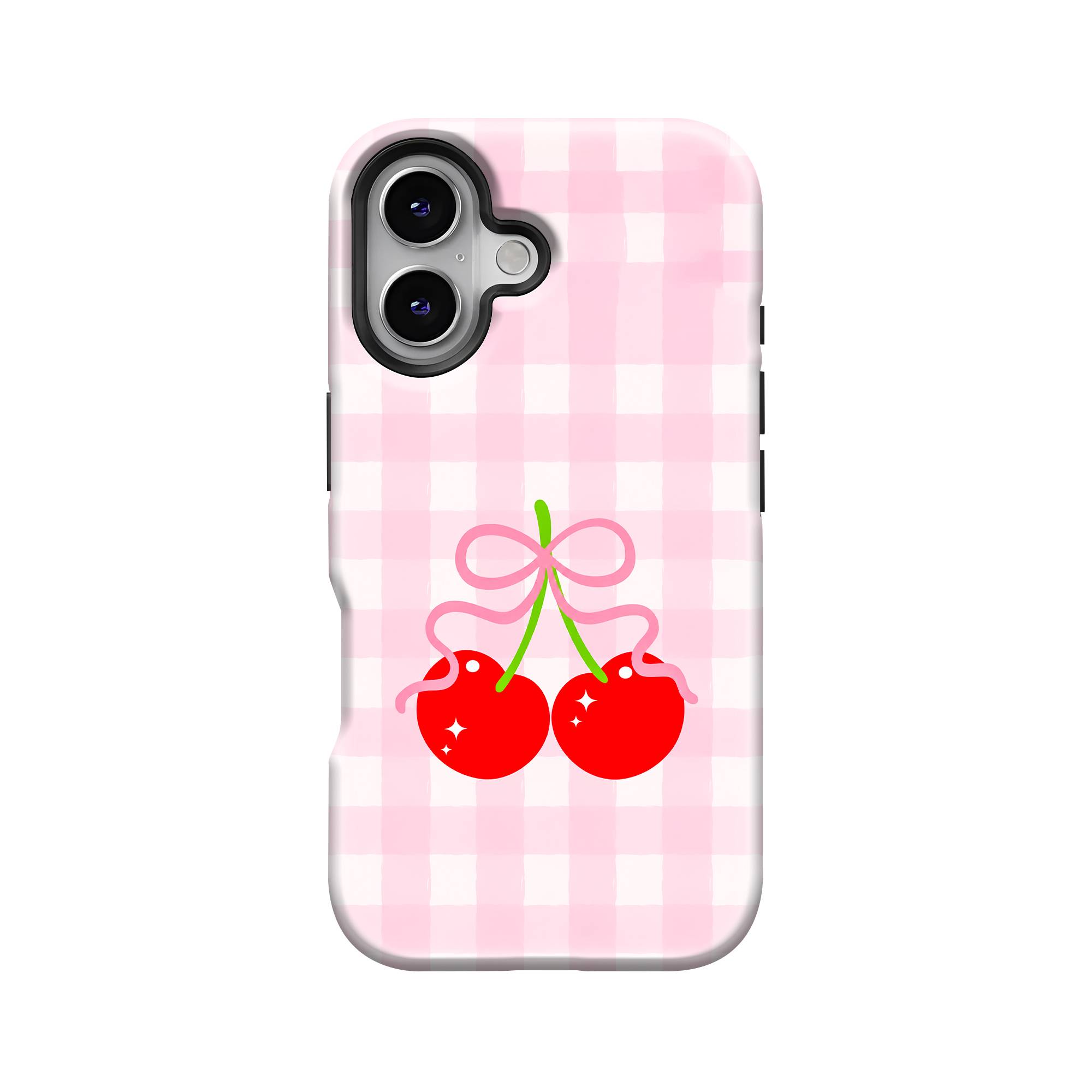 Cherry Checkers Dual Guard Case