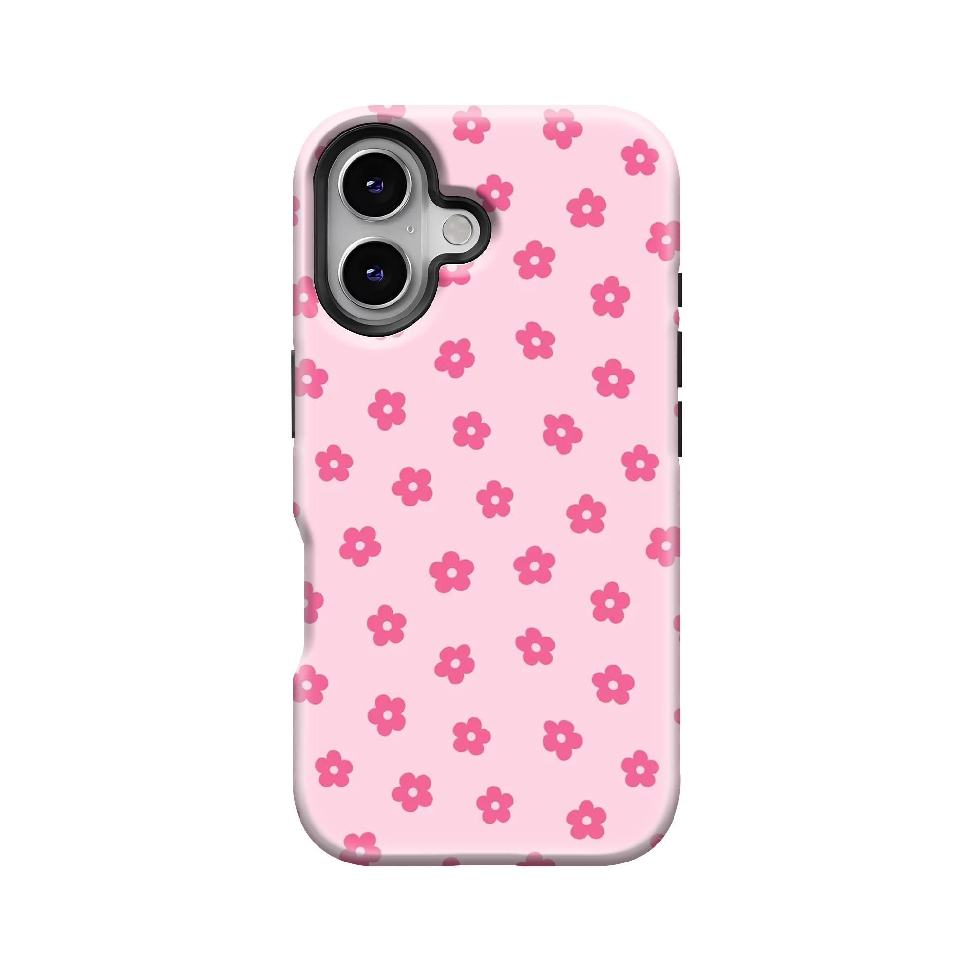 Pink Daisy Dots Dual Guard Case