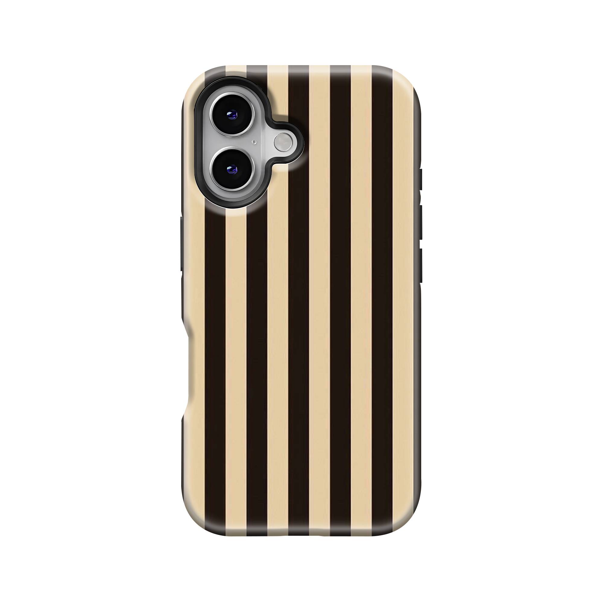 Mocha Stripe Dual Guard Case