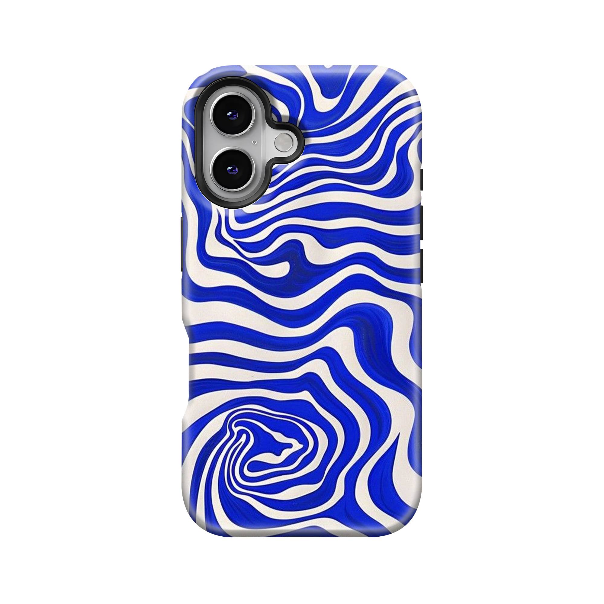 Blue Vortex Flow Dual Guard Case