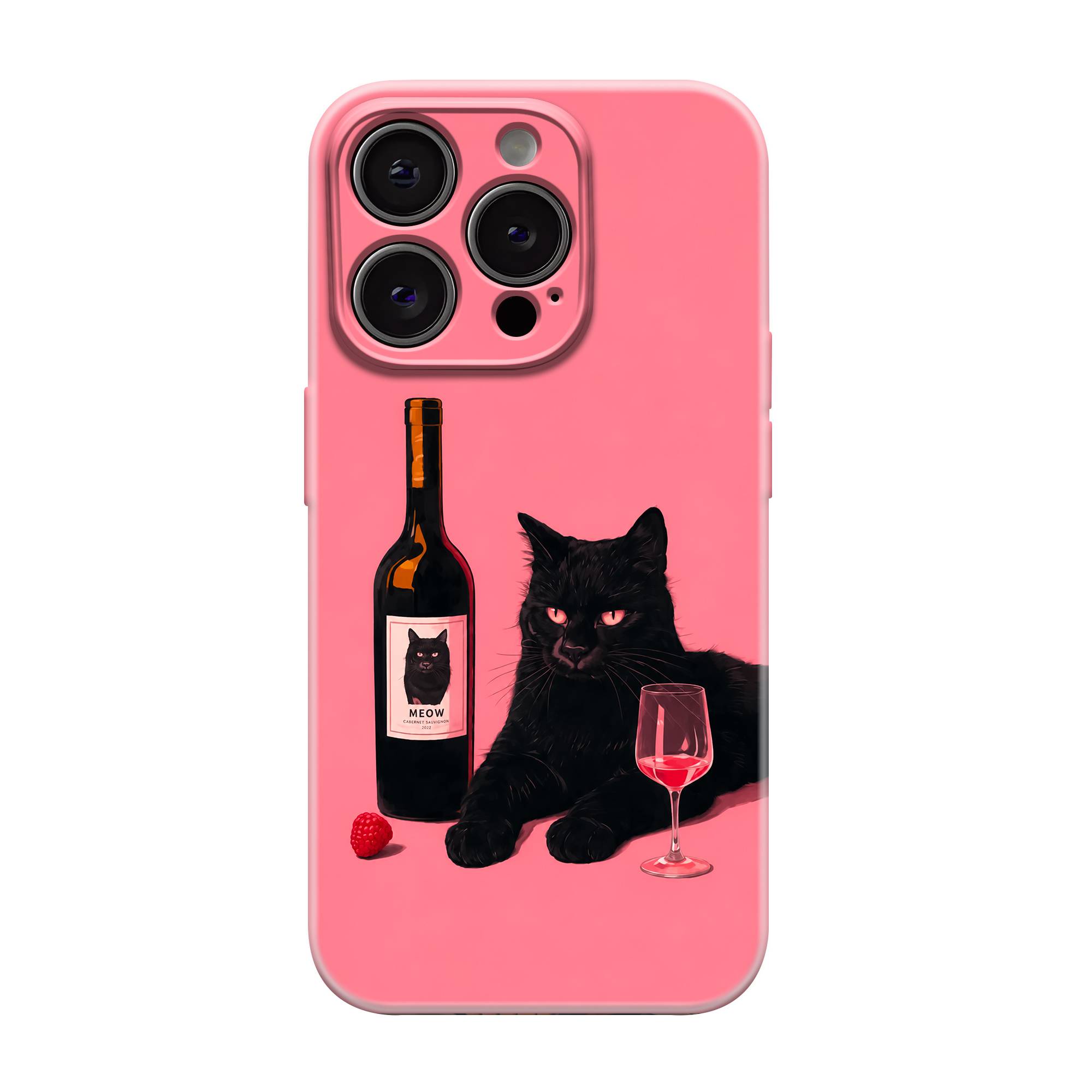 Moody Meow Glossy Hard Case