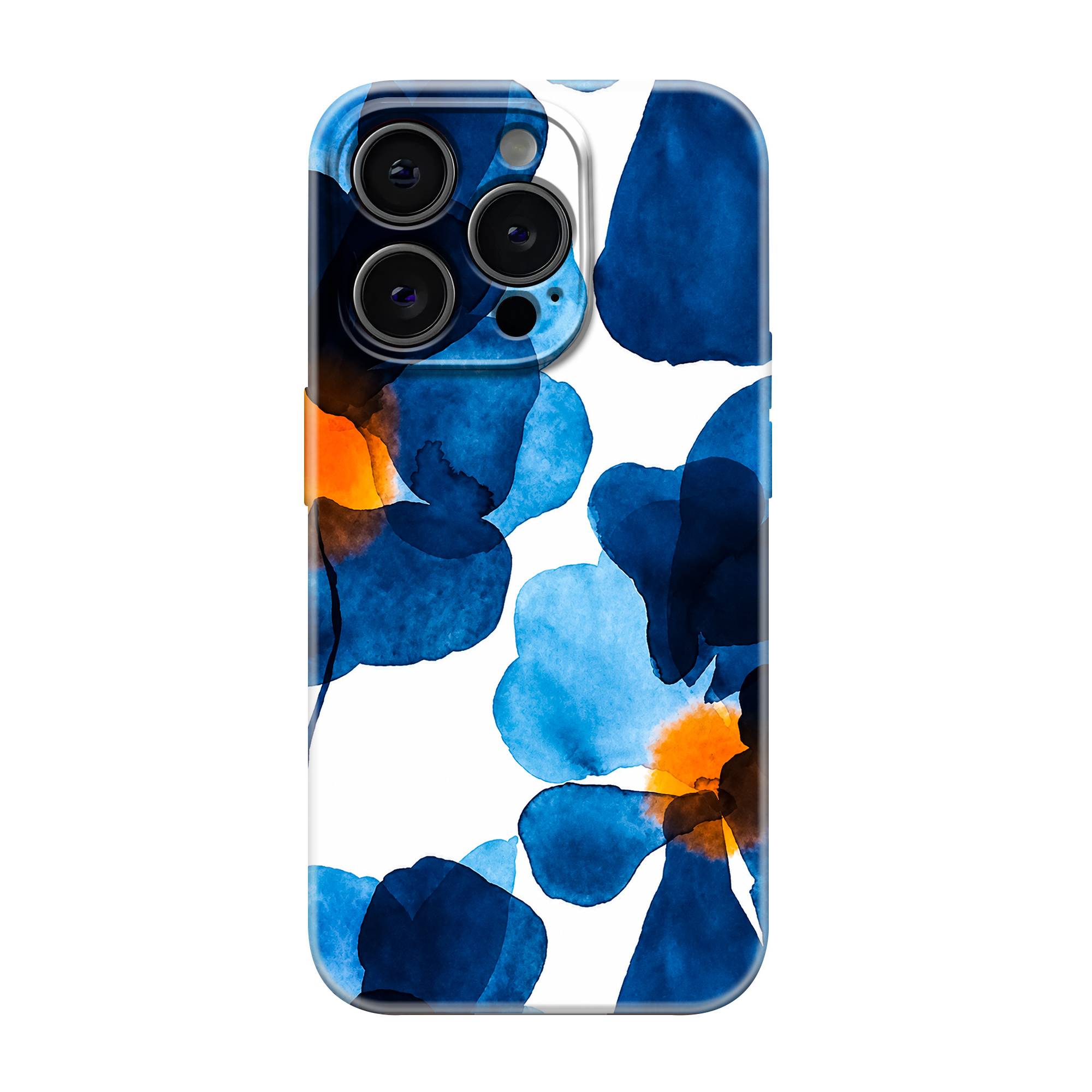 Valssi Blue Blossom Glossy Hard Case