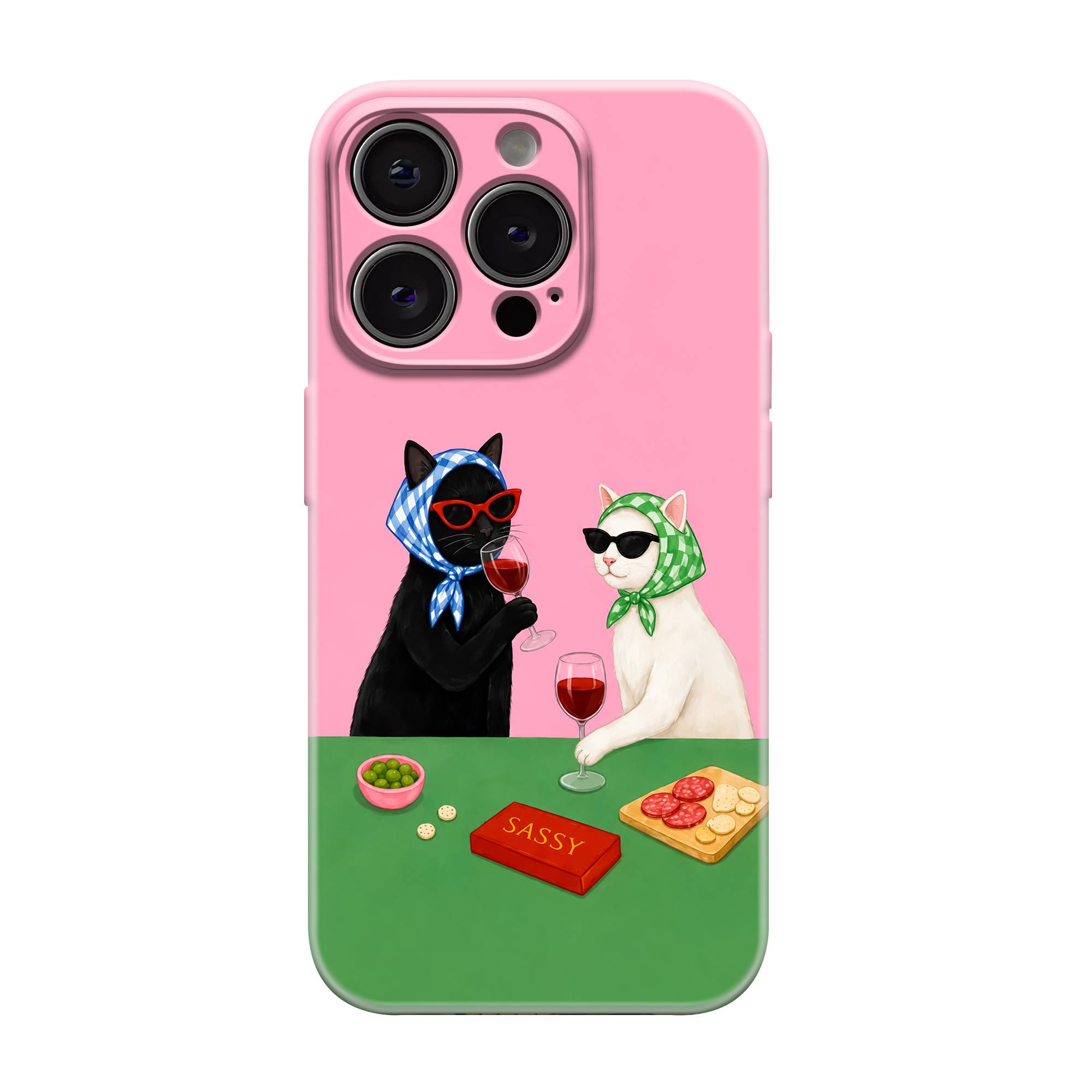 Sassy Cats Glossy Hard Case